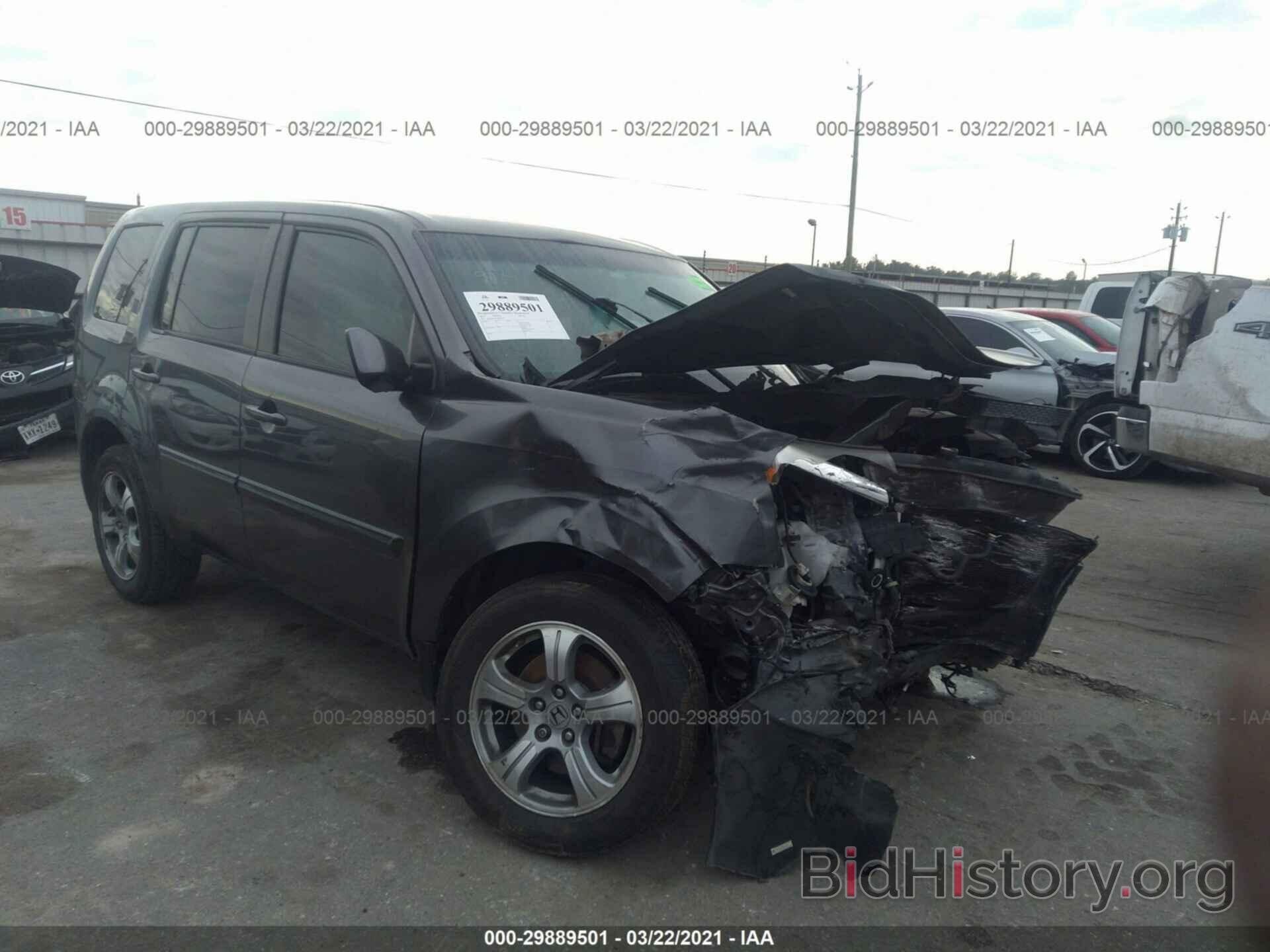 Photo 5FNYF3H40EB015519 - HONDA PILOT 2014