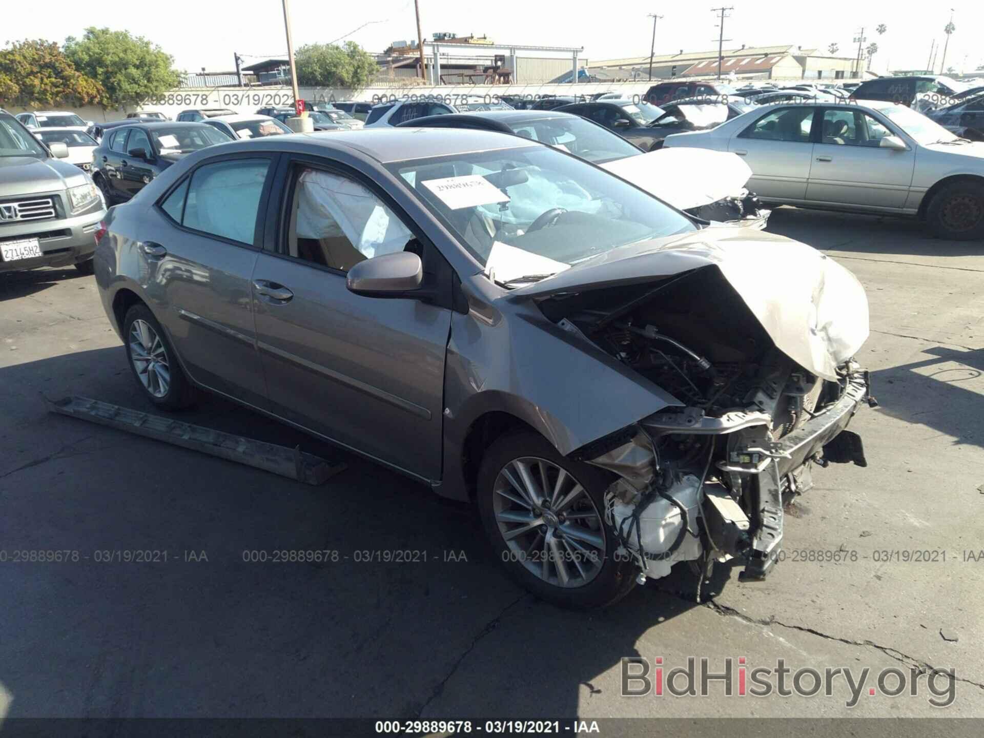 Photo 5YFBURHE2FP307959 - TOYOTA COROLLA 2015