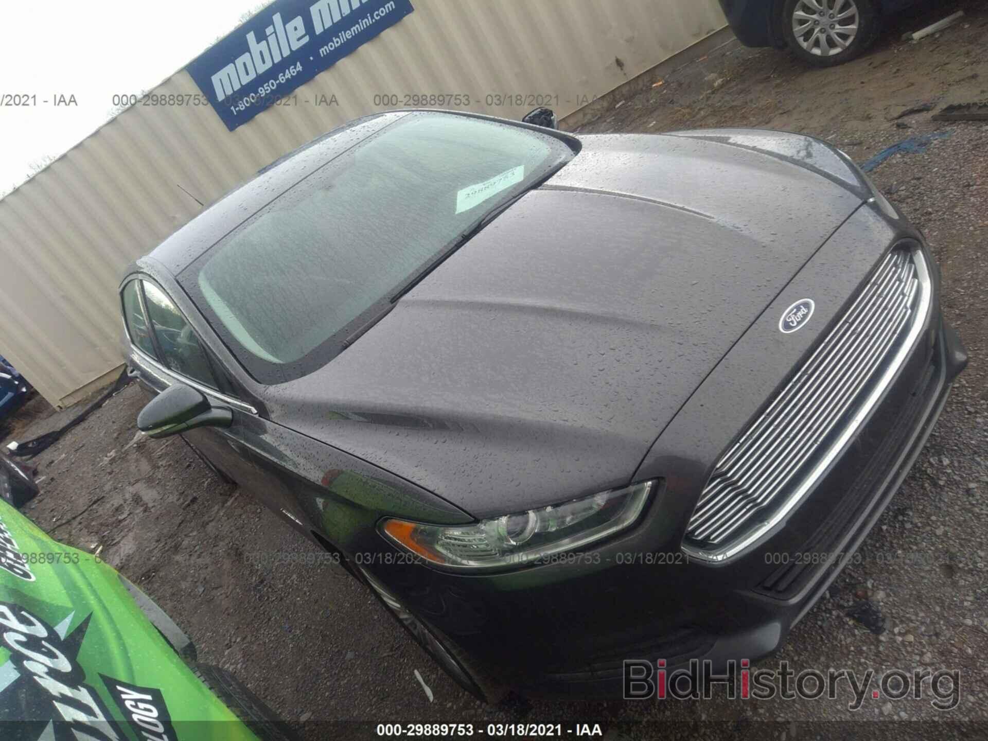 Photo 3FA6P0LU9FR265664 - FORD FUSION 2015