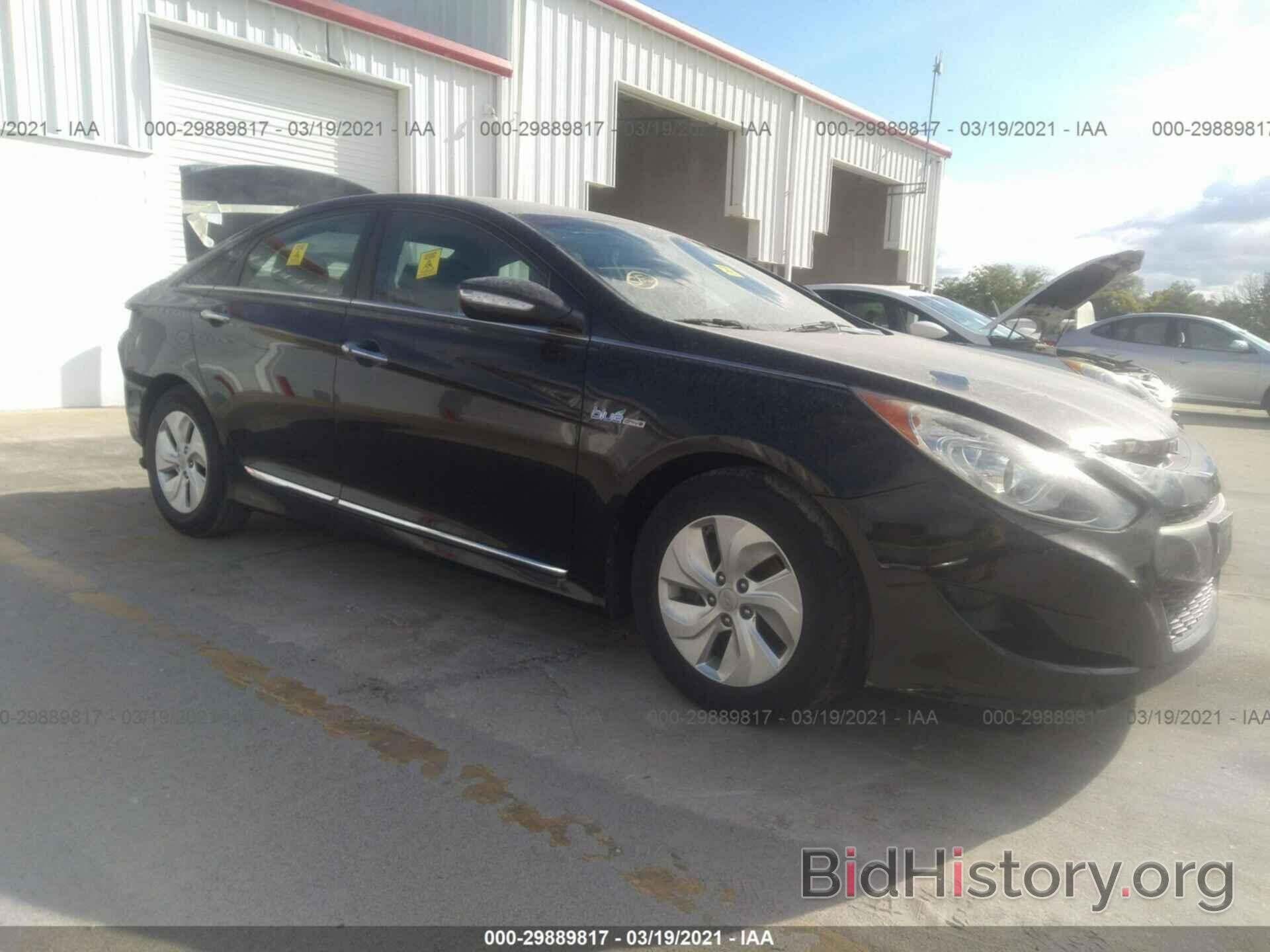 Photo KMHEC4A41DA087134 - HYUNDAI SONATA HYBRID 2013