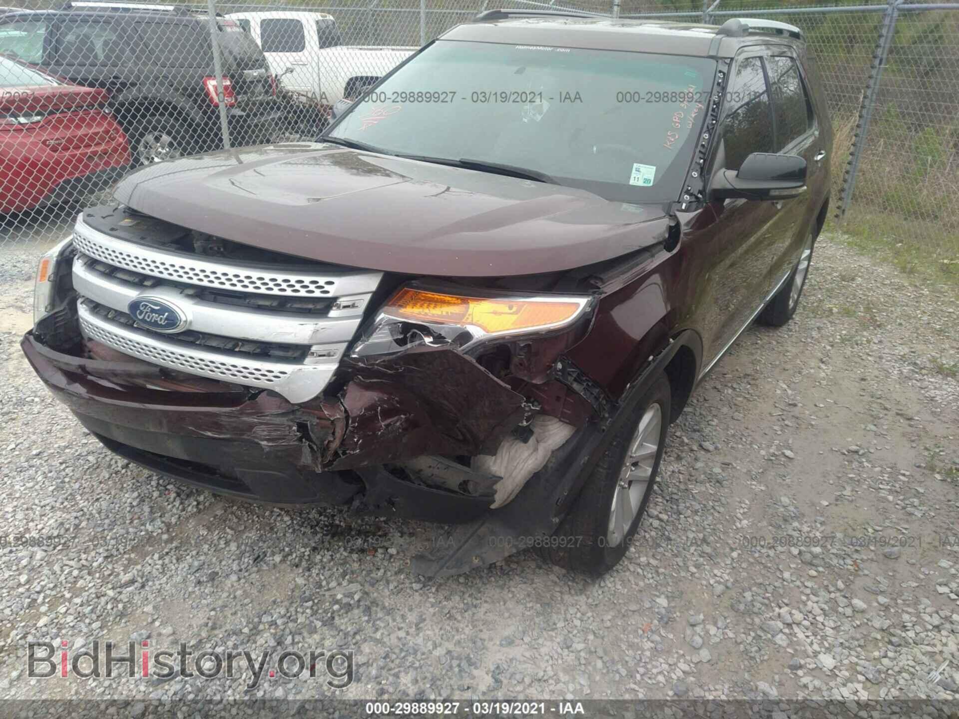 2012 FORD EXPLORER - VIN: 1FMHK8D89CGB03405 - Фото 2