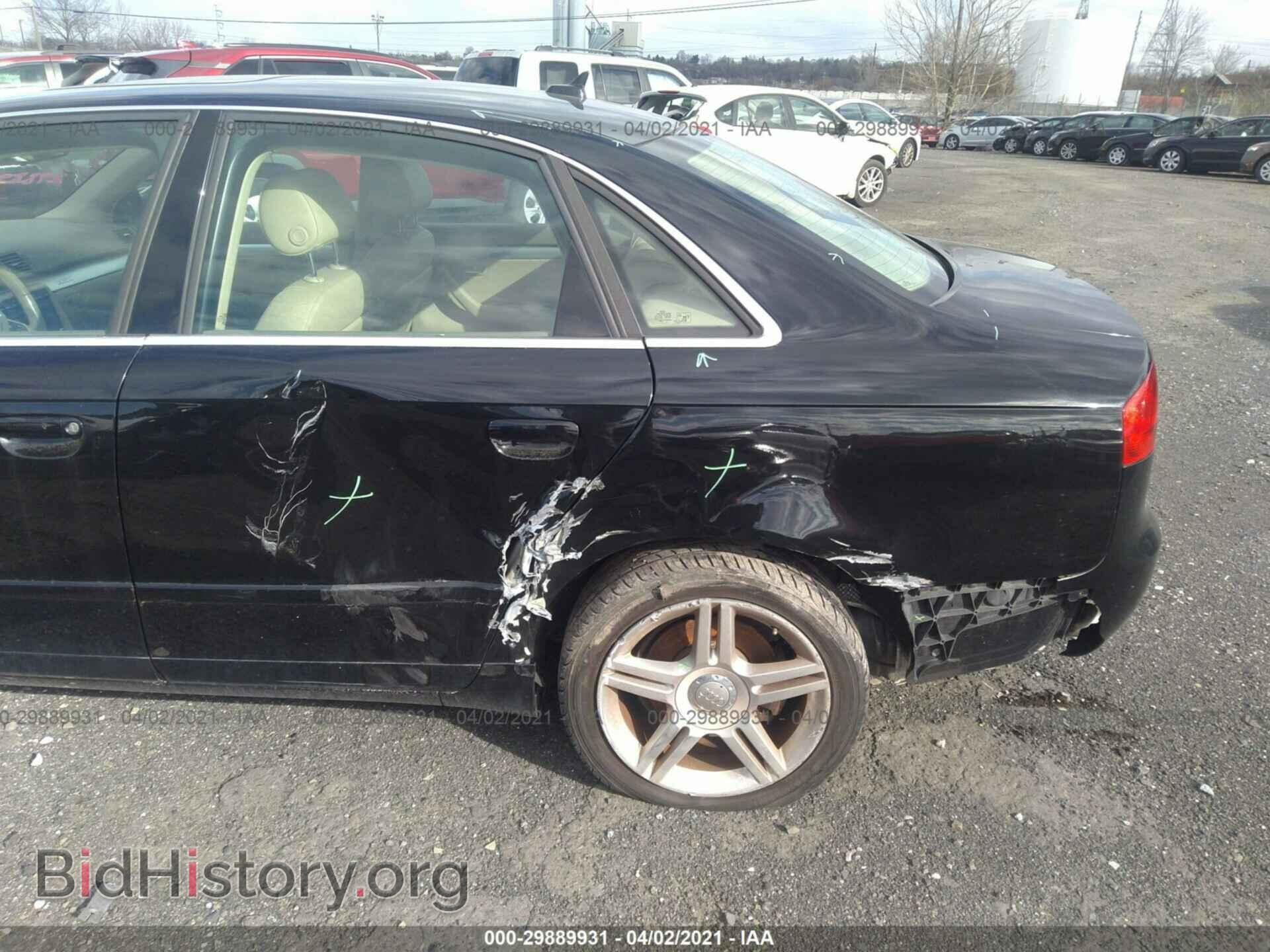 2007 AUDI A4 - VIN: WAUDF78EX7A260061 - Photo 6