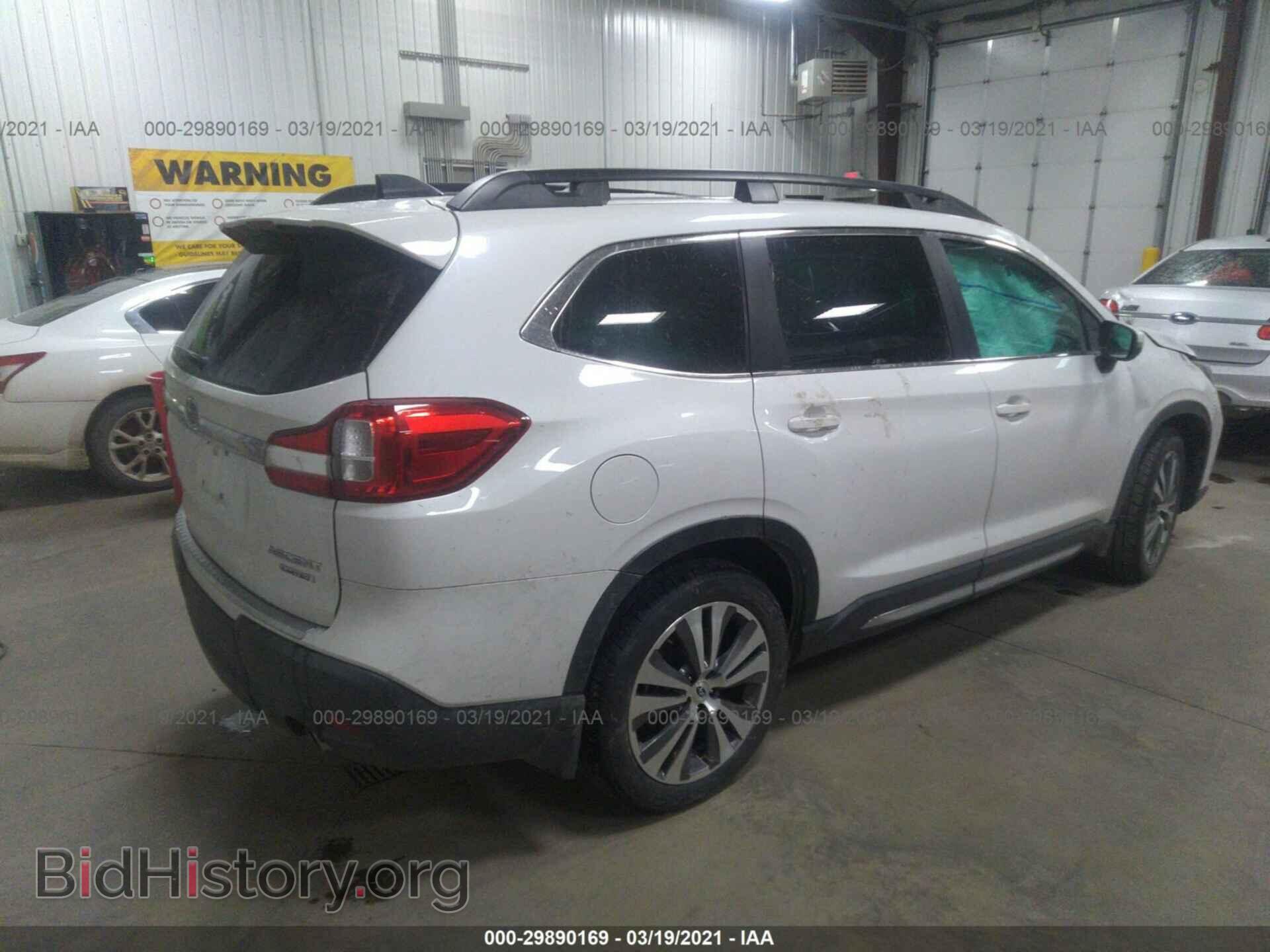 2019 SUBARU ASCENT - VIN: 4S4WMAPD3K3487947 - Фото 4