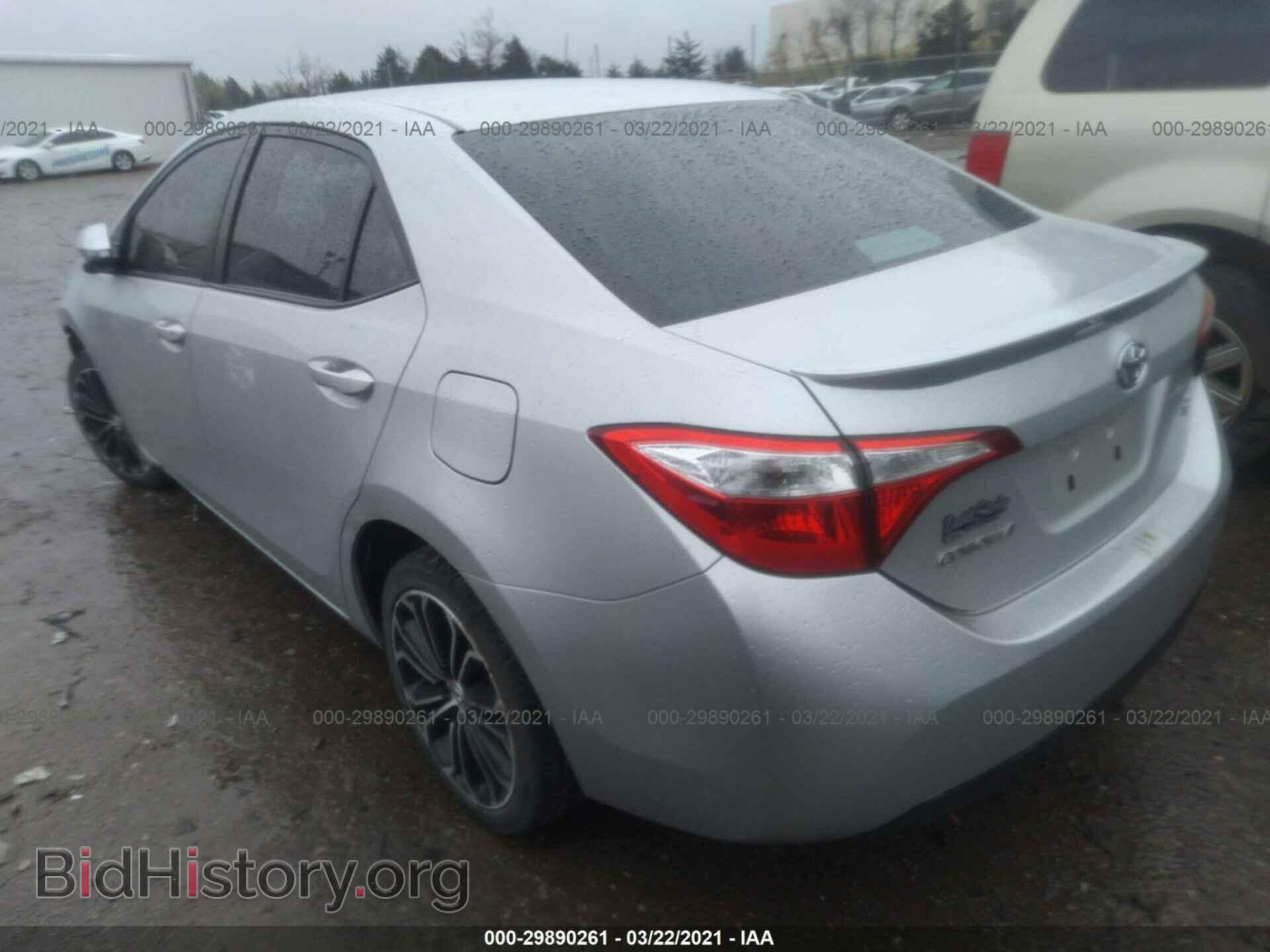 2014 TOYOTA COROLLA - VIN: 5YFBURHEXEP114456 - Фото 3
