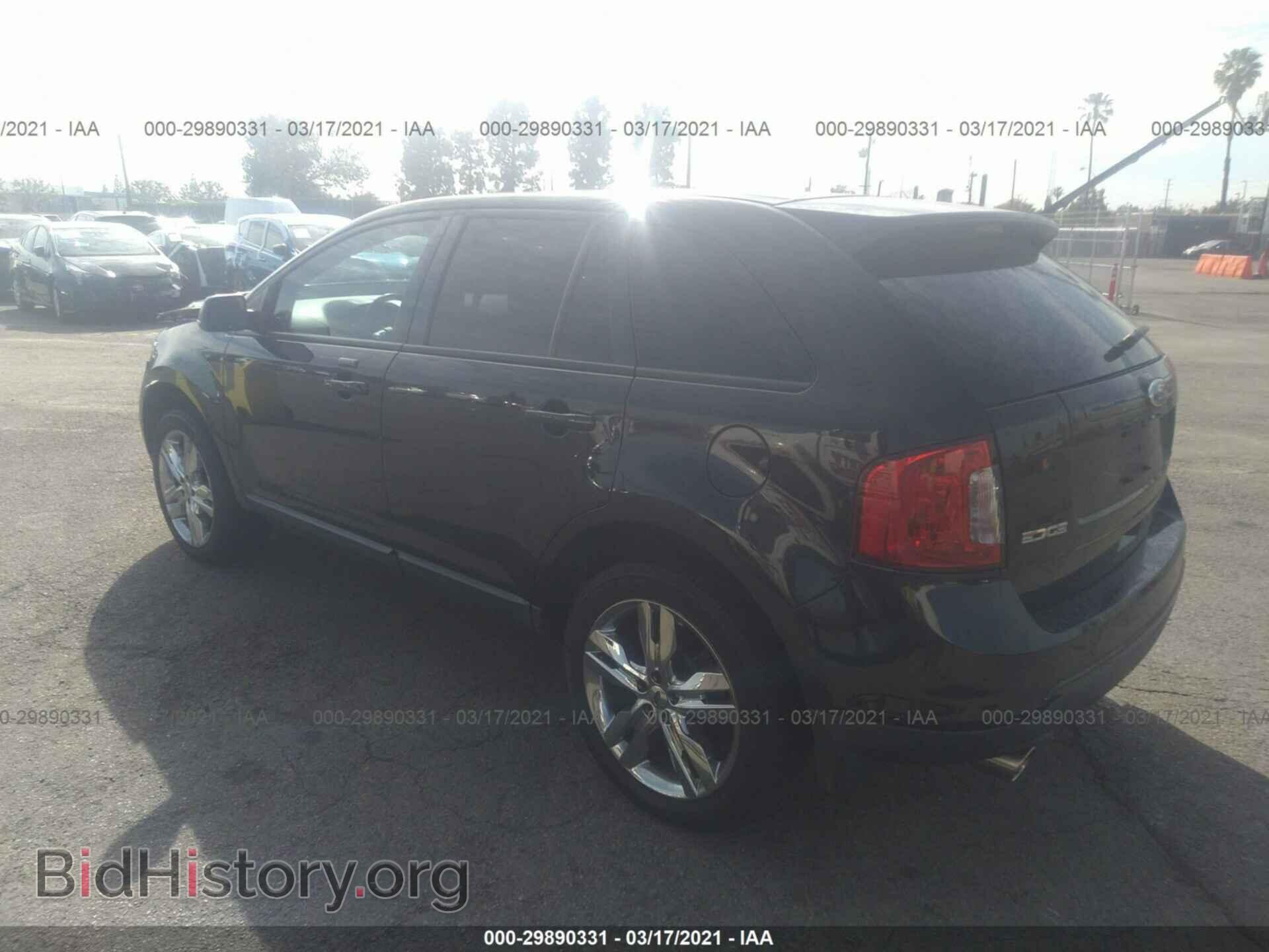 2013 FORD EDGE - VIN: 2FMDK3JC3DBC12557 - Фото 3