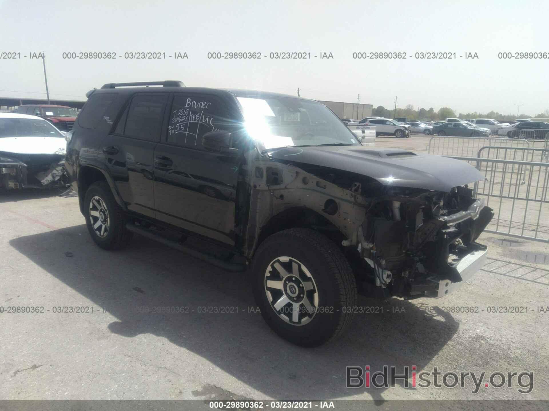 Photo JTEBU5JR6L5750528 - TOYOTA 4RUNNER 2020