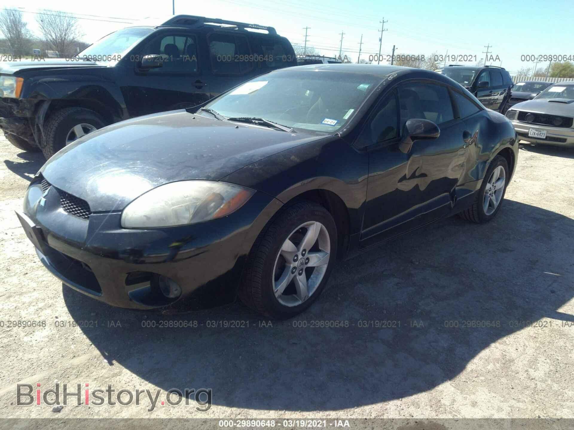 2007 MITSUBISHI ECLIPSE - VIN: 4A3AK24F07E024754 - Photo 2
