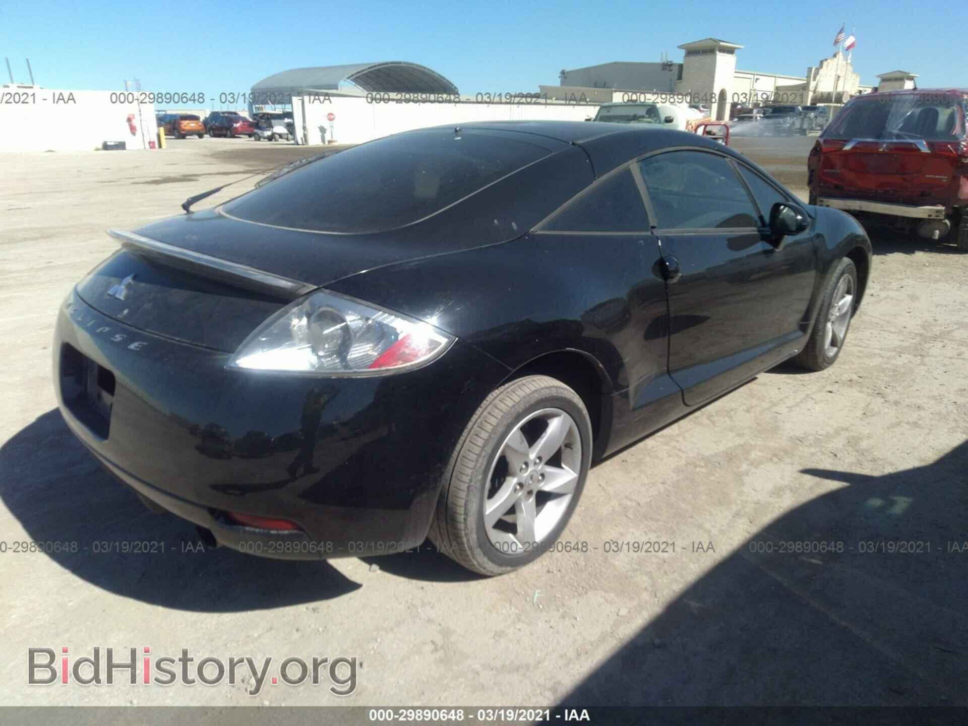 2007 MITSUBISHI ECLIPSE - VIN: 4A3AK24F07E024754 - Photo 4