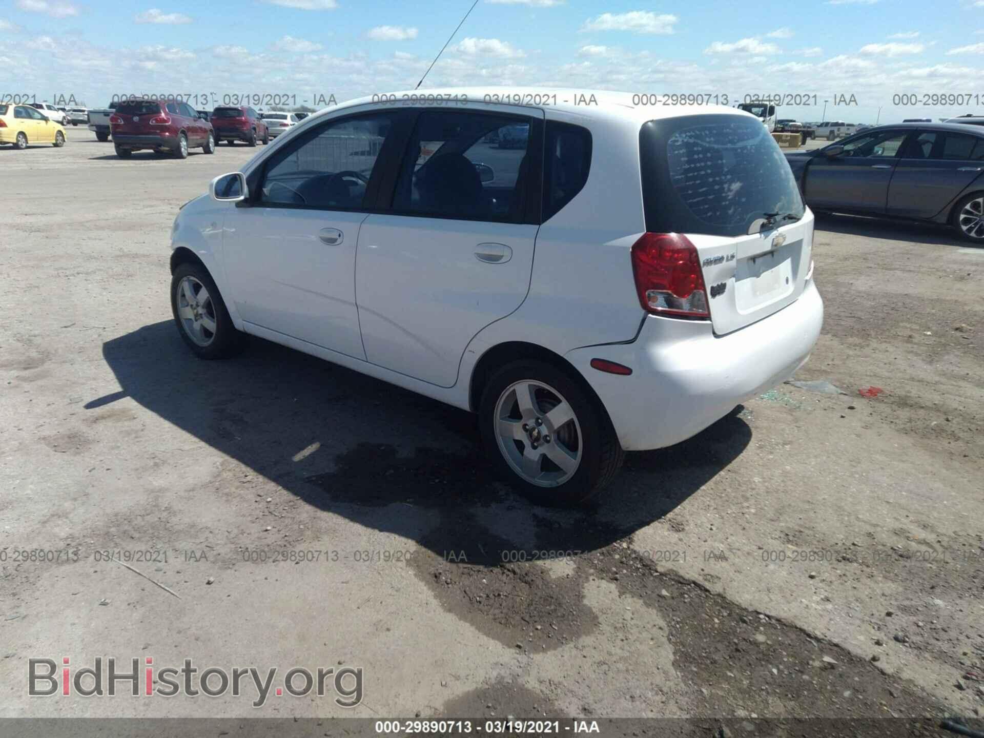 2006 CHEVROLET AVEO - VIN: KL1TD66666B574963 - Фото 3