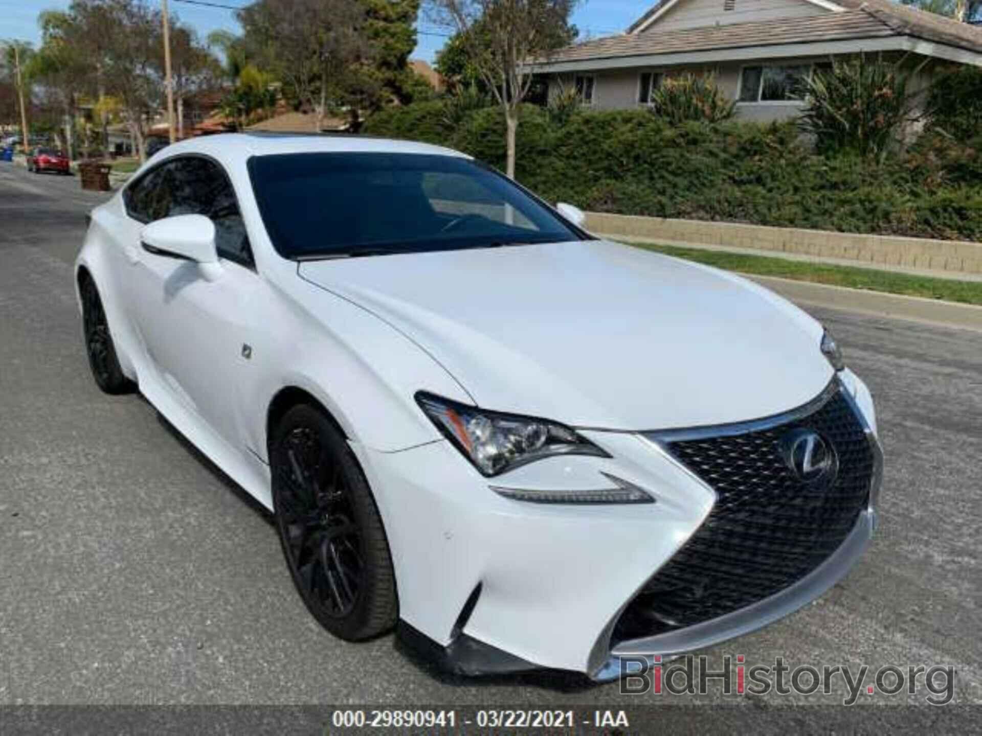 Фотография JTHHA5BC8H5006713 - LEXUS RC 2017