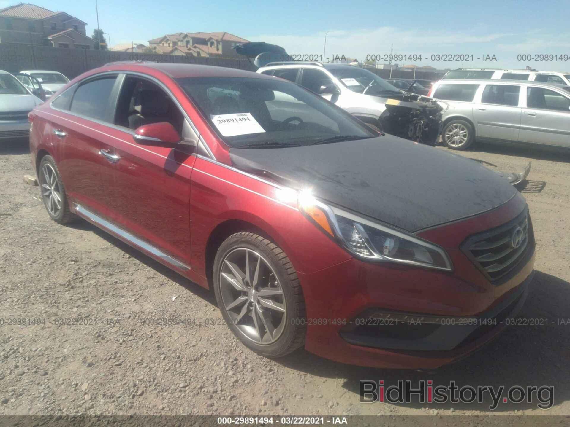 Photo 5NPE34ABXFH080200 - HYUNDAI SONATA 2015