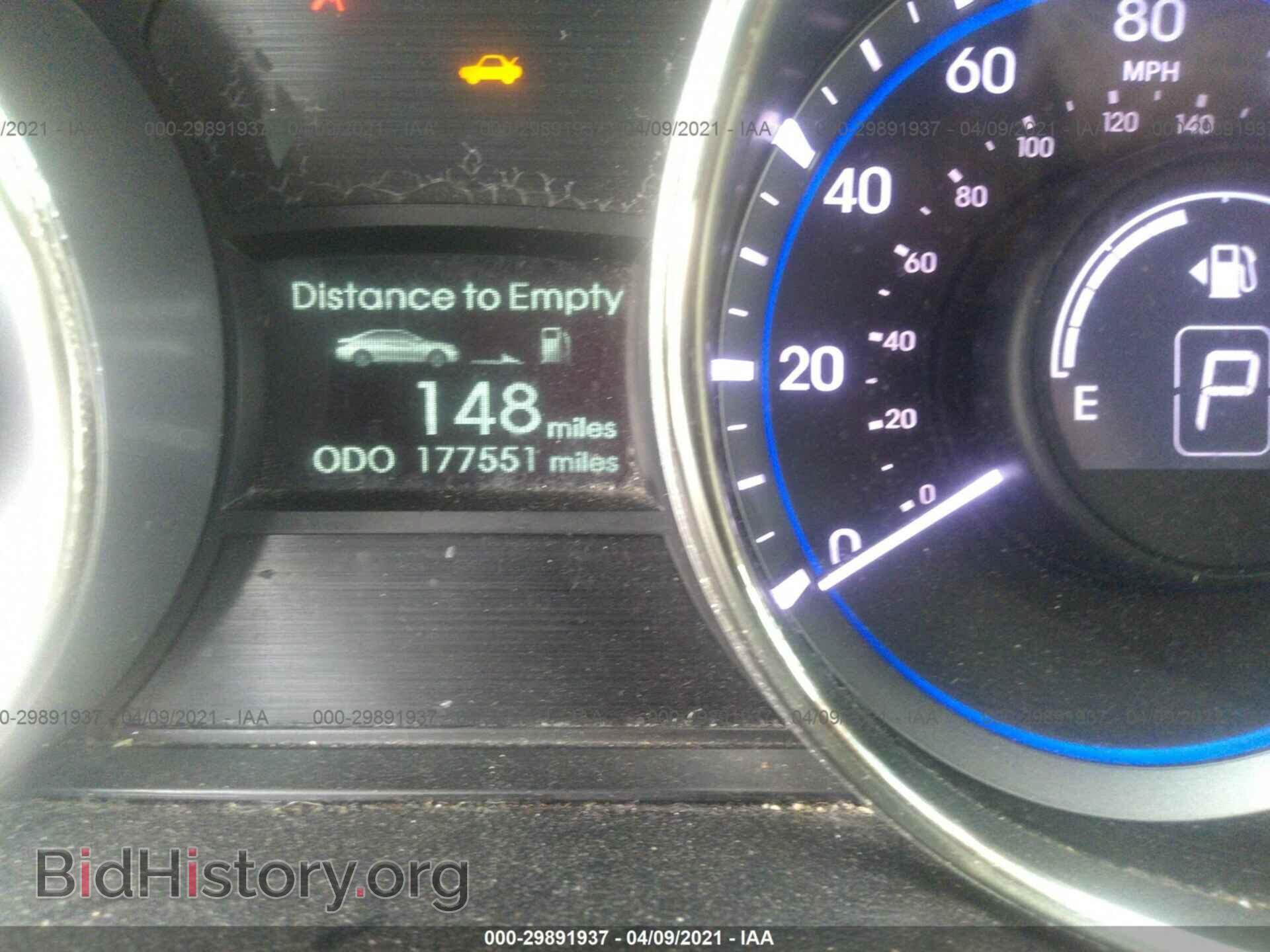 2012 HYUNDAI SONATA - VIN: 5NPEC4AC6CH313199 - Фото 7