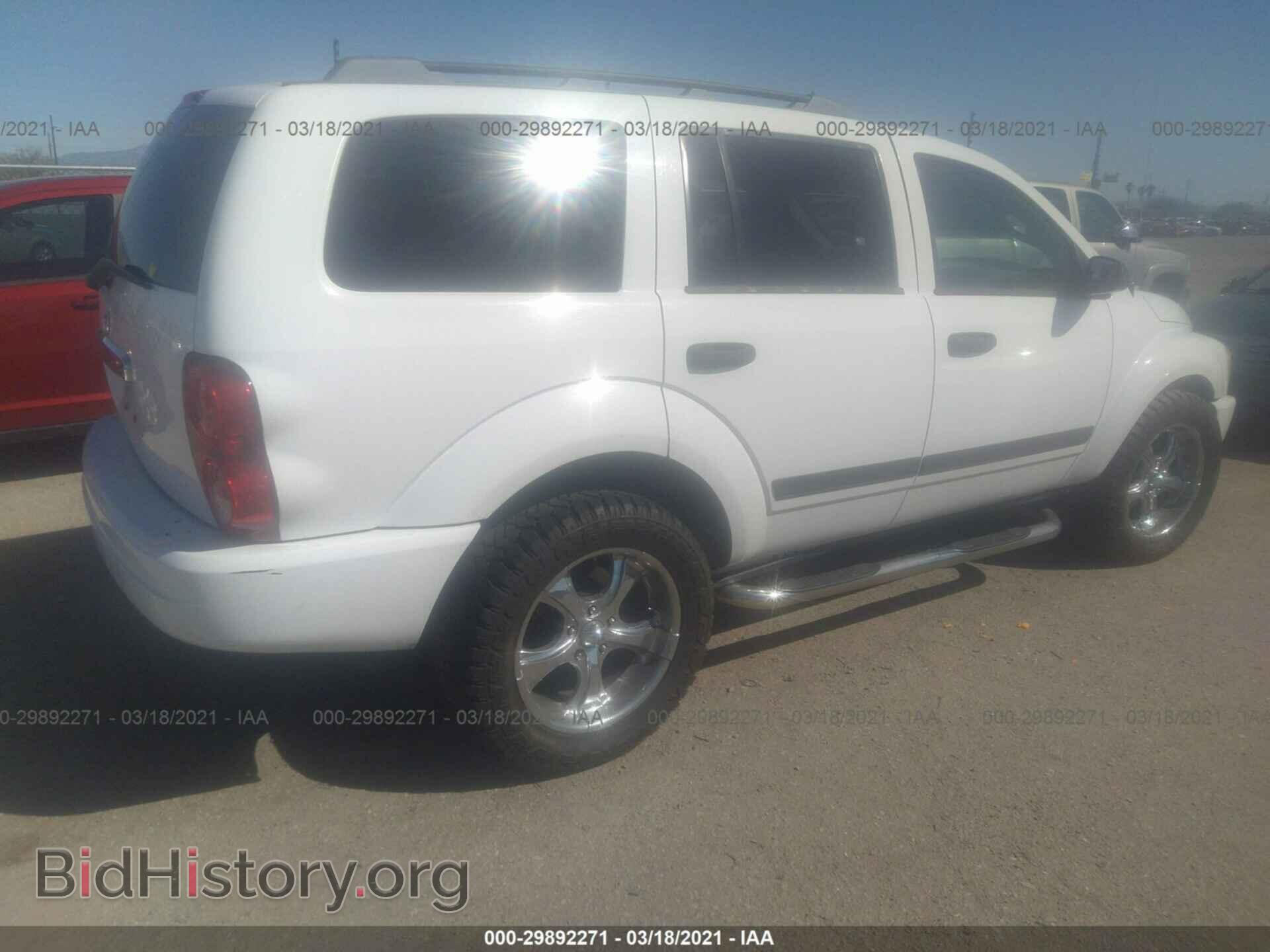 2006 DODGE DURANGO - VIN: 1D4HD48N36F154824 - Фото 4