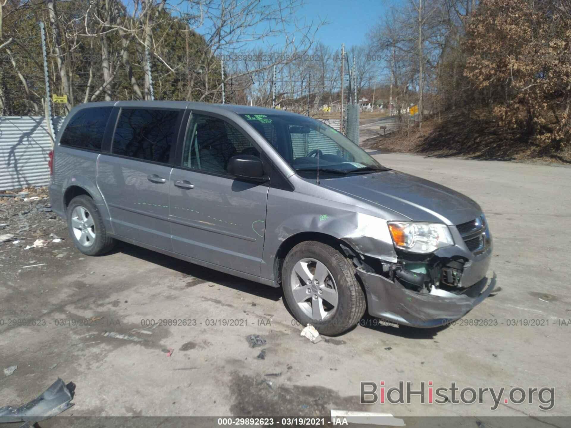 Photo 2C4RDGBG3DR600182 - DODGE GRAND CARAVAN 2013