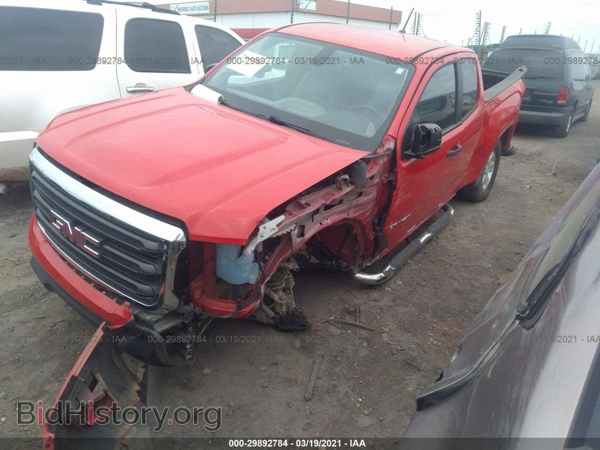 2016 GMC CANYON - VIN: 1GTH5BEA4G1344422 - Фото 2