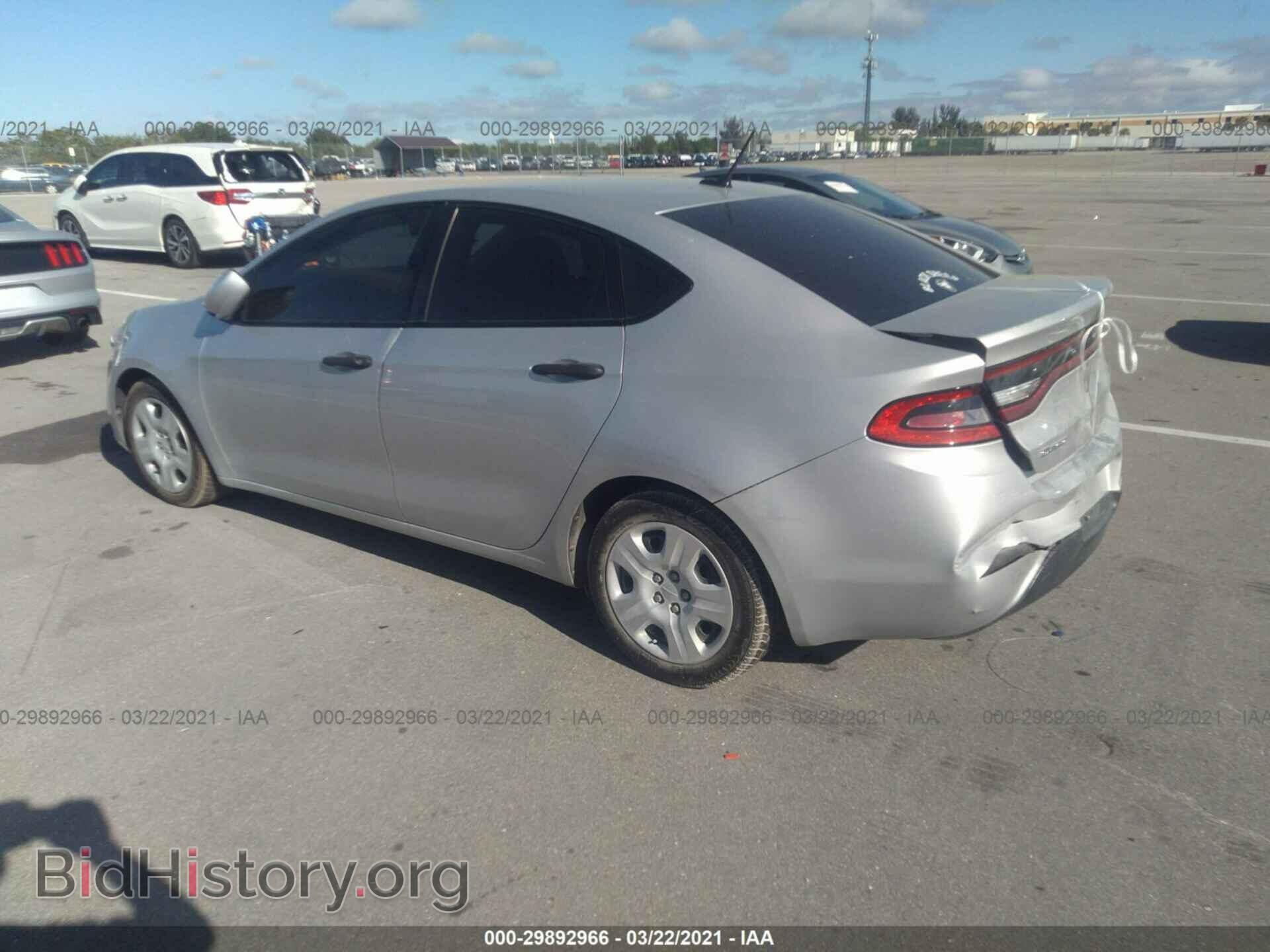2013 DODGE DART - VIN: 1C3CDFAAXDD127563 - Фото 3