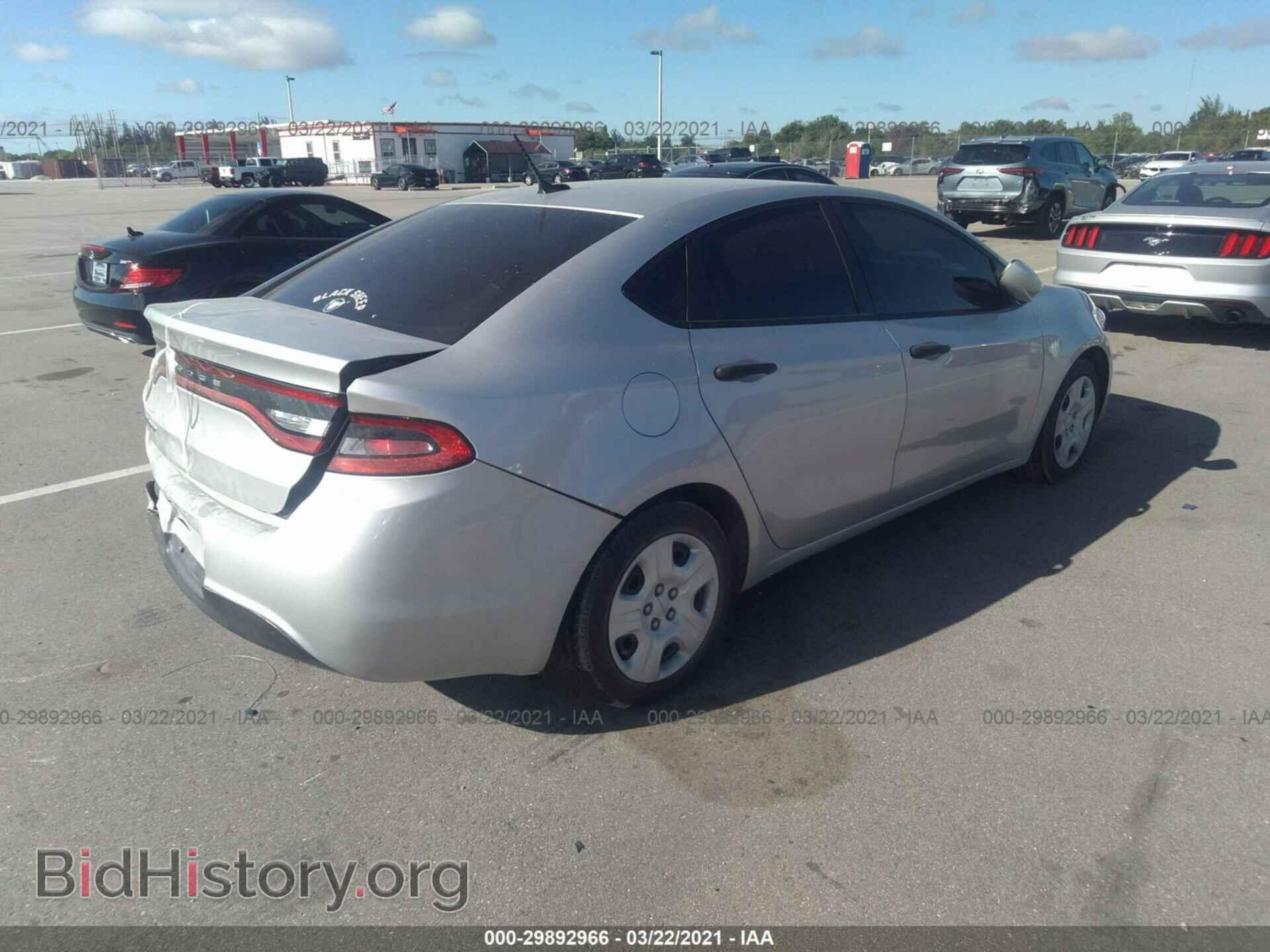 2013 DODGE DART - VIN: 1C3CDFAAXDD127563 - Фото 4