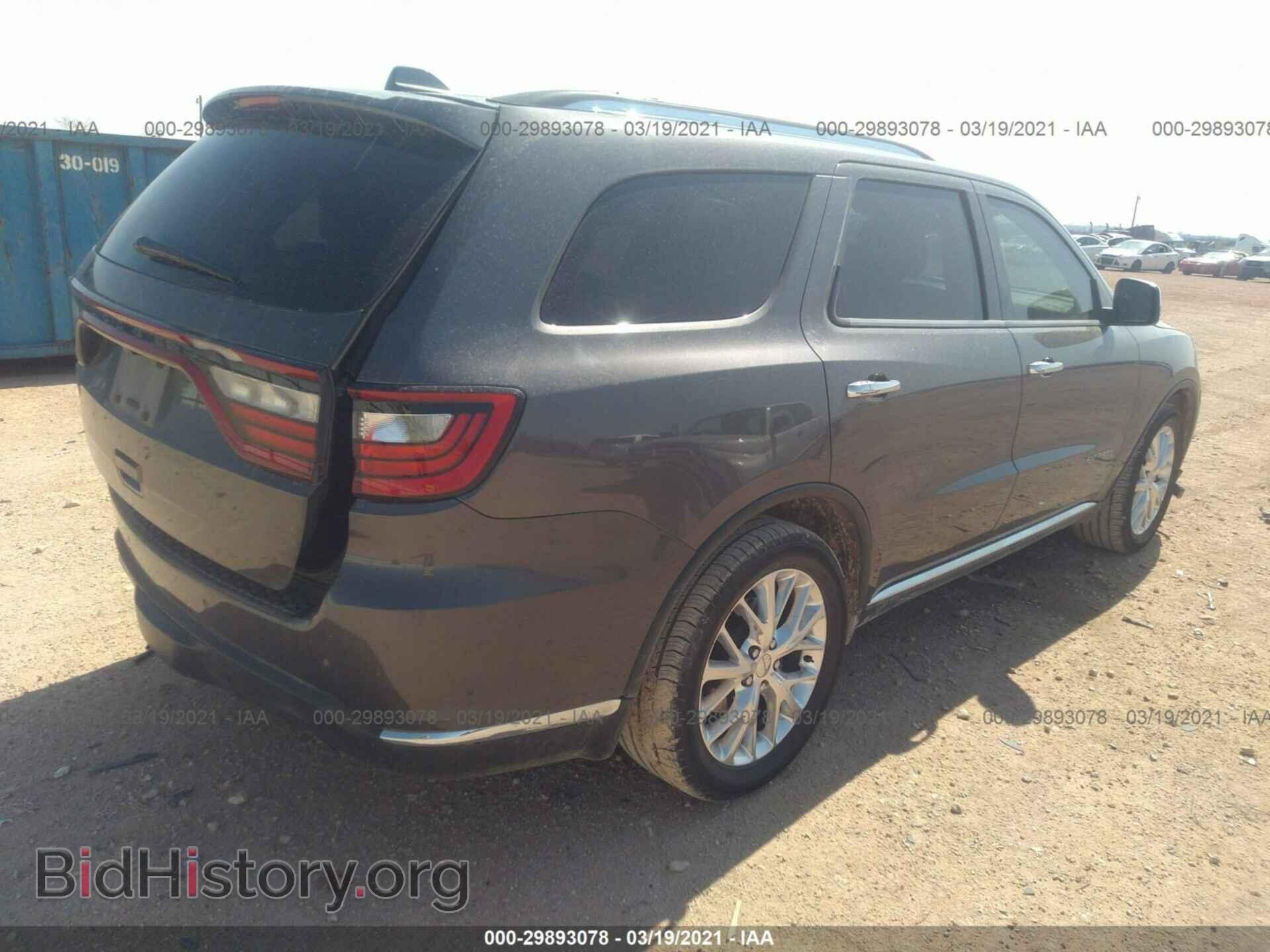 2014 DODGE DURANGO - VIN: 1C4RDHEG0EC537179 - Photo 4
