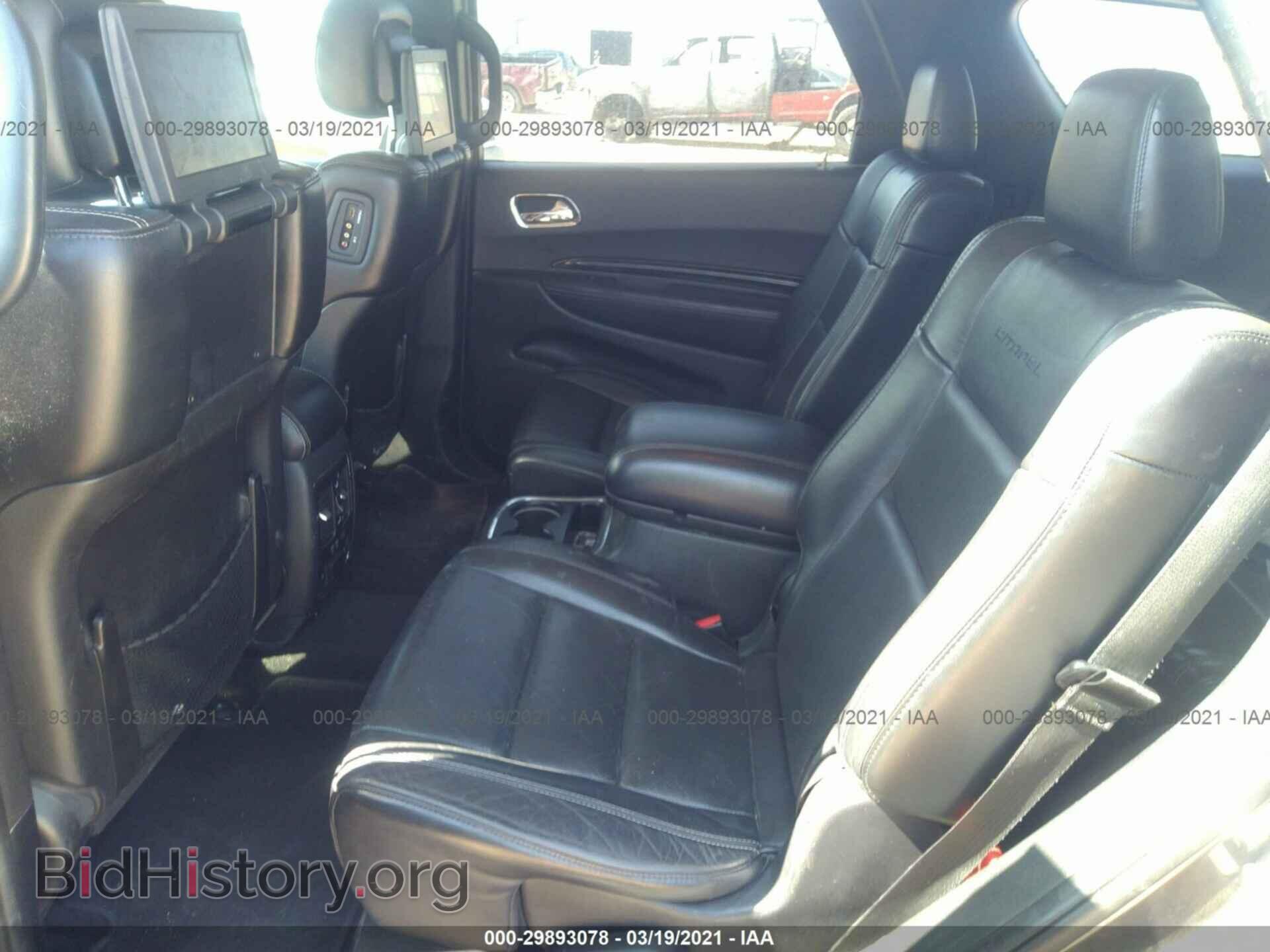 2014 DODGE DURANGO - VIN: 1C4RDHEG0EC537179 - Photo 8
