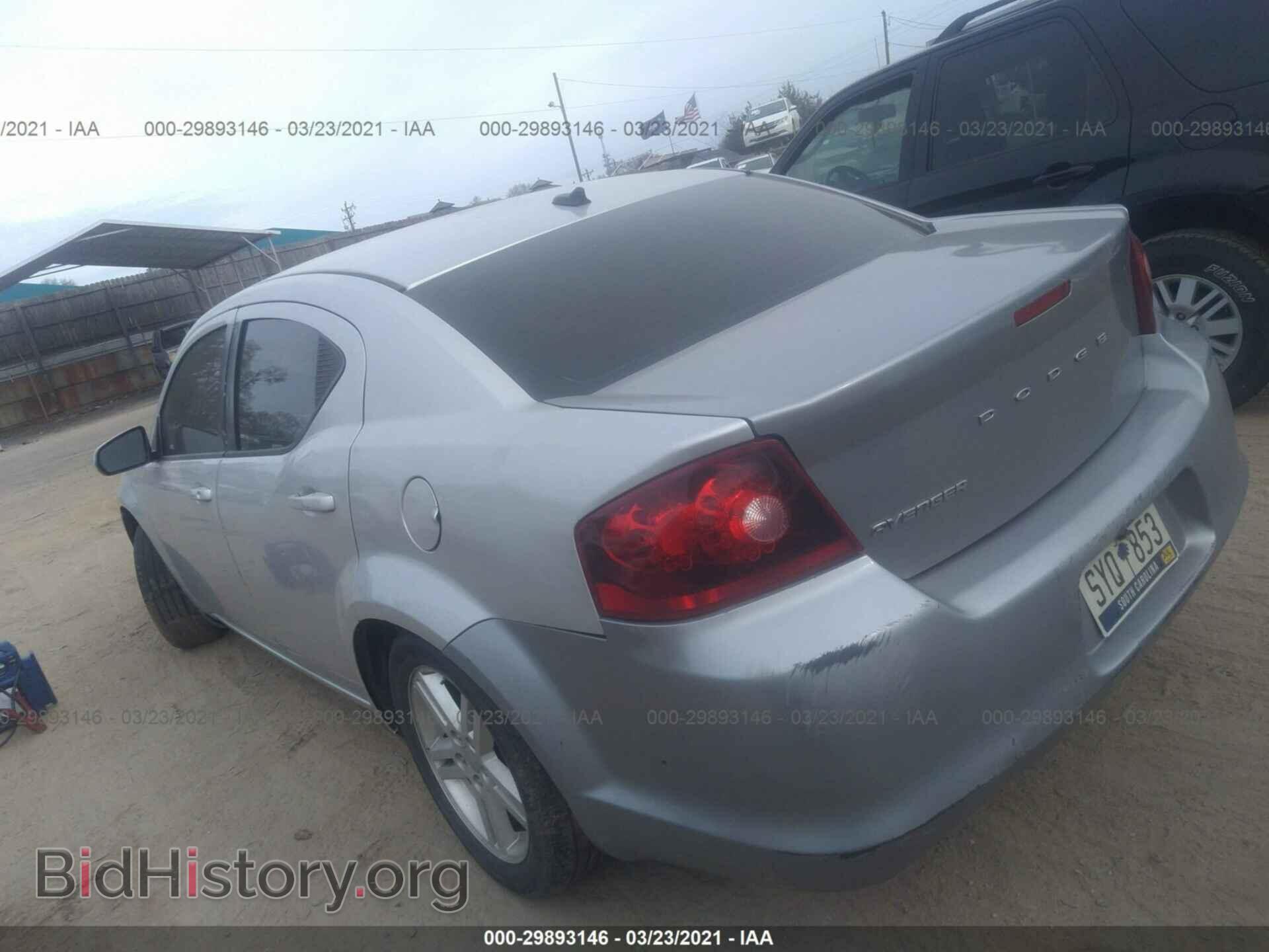2011 DODGE AVENGER - VIN: 1B3BD1FB5BN513408 - Фото 3