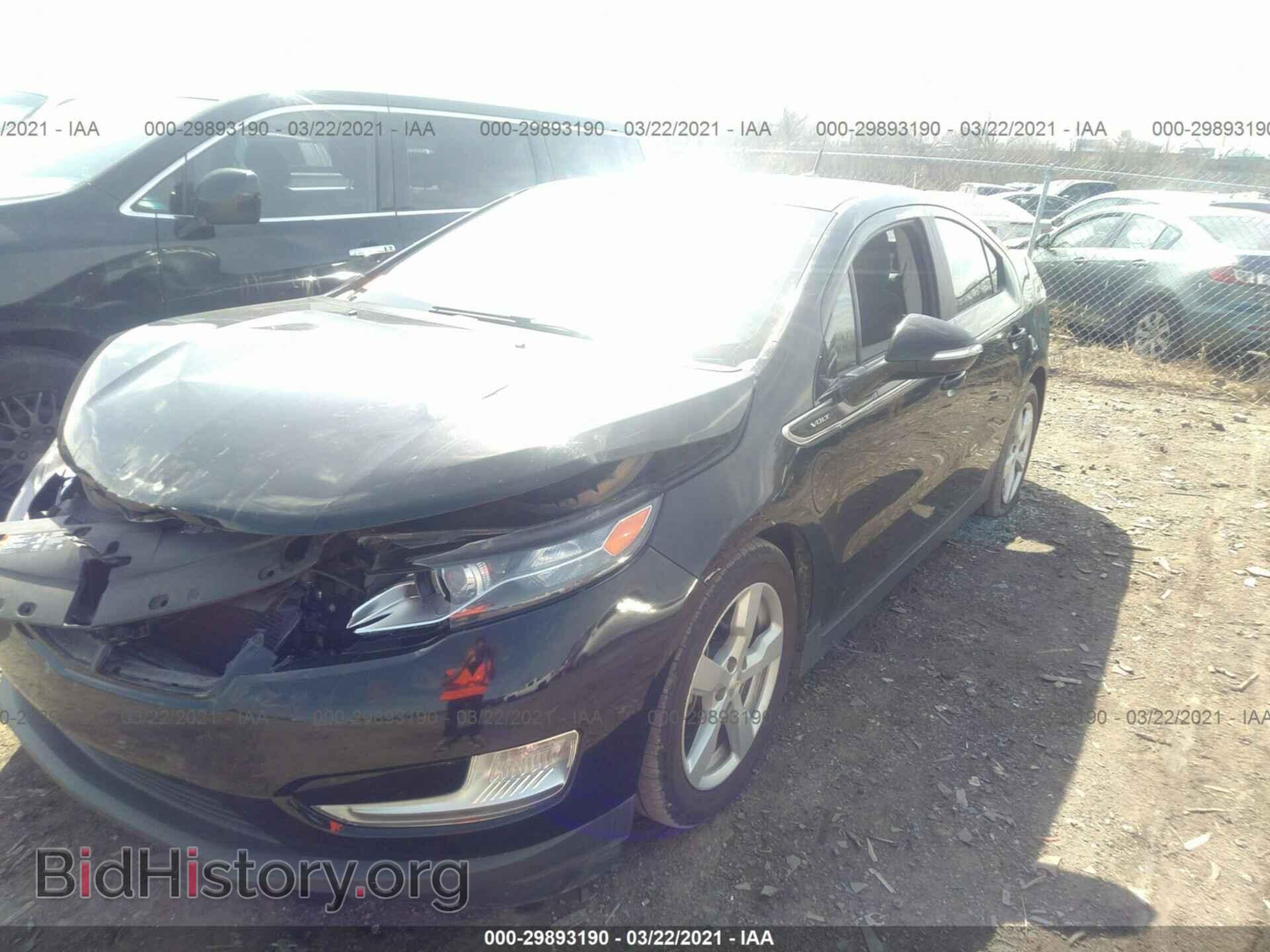 2013 CHEVROLET VOLT - VIN: 1G1RA6E49DU122608 - Фото 2