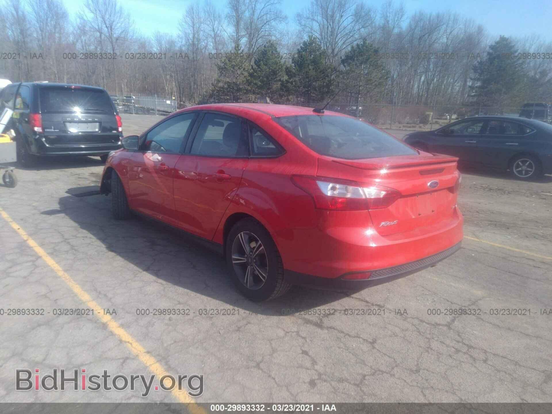 2014 FORD FOCUS - VIN: 1FADP3F2XEL240093 - Фото 3