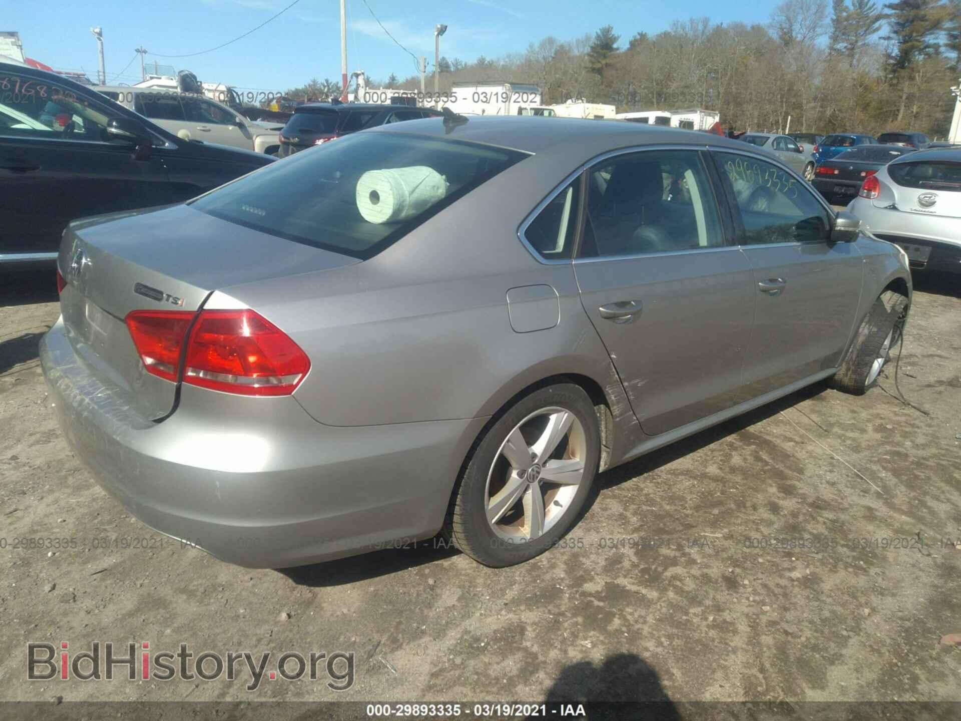 2014 VOLKSWAGEN PASSAT - VIN: 1VWAT7A35EC039277 - Фото 4