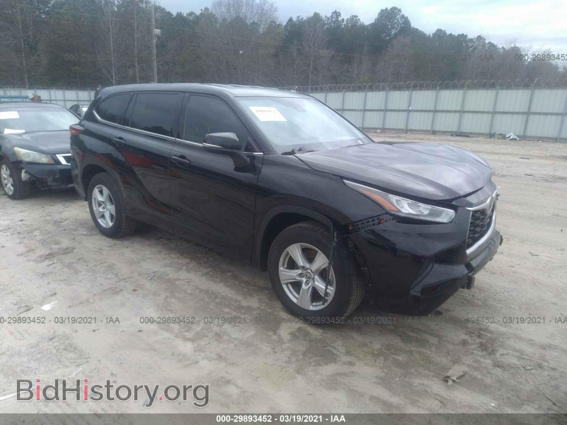 Фотография 5TDCZRAH0LS002148 - TOYOTA HIGHLANDER 2020