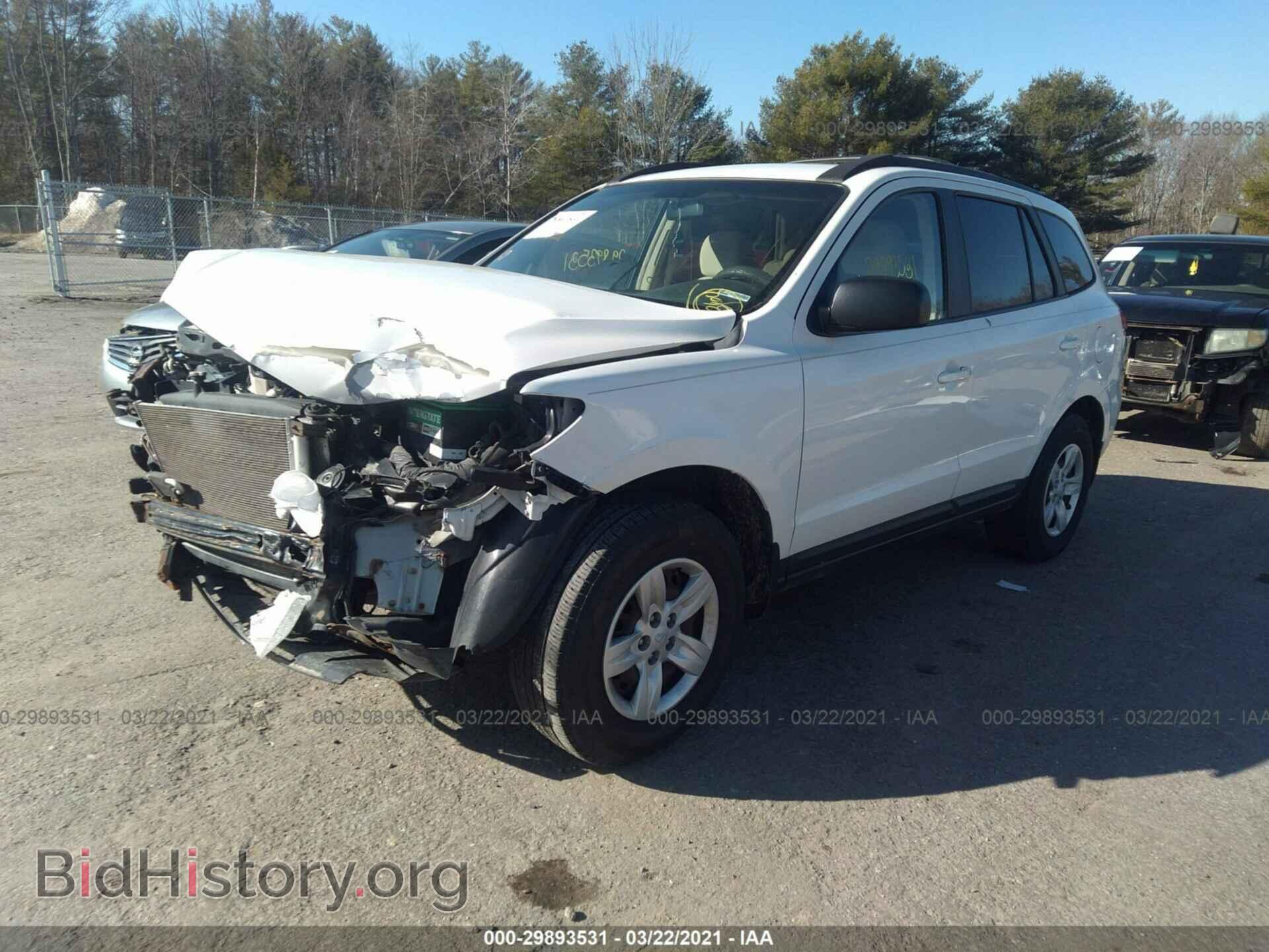 2009 HYUNDAI SANTA FE - VIN: 5NMSG73D19H331162 - Фото 2