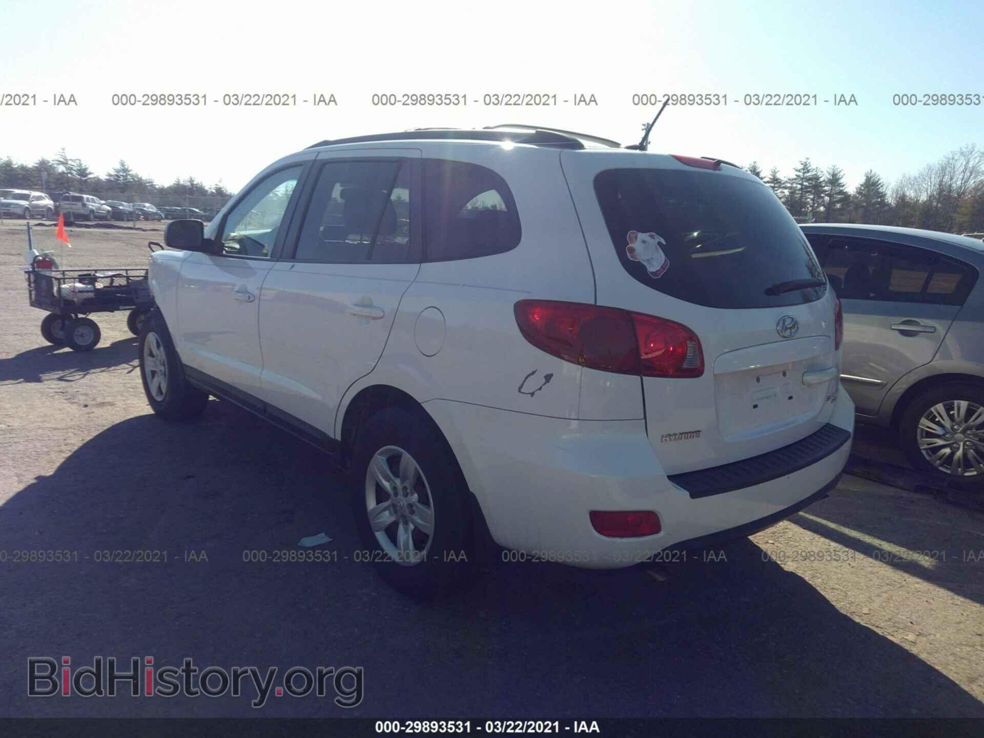 2009 HYUNDAI SANTA FE - VIN: 5NMSG73D19H331162 - Фото 3