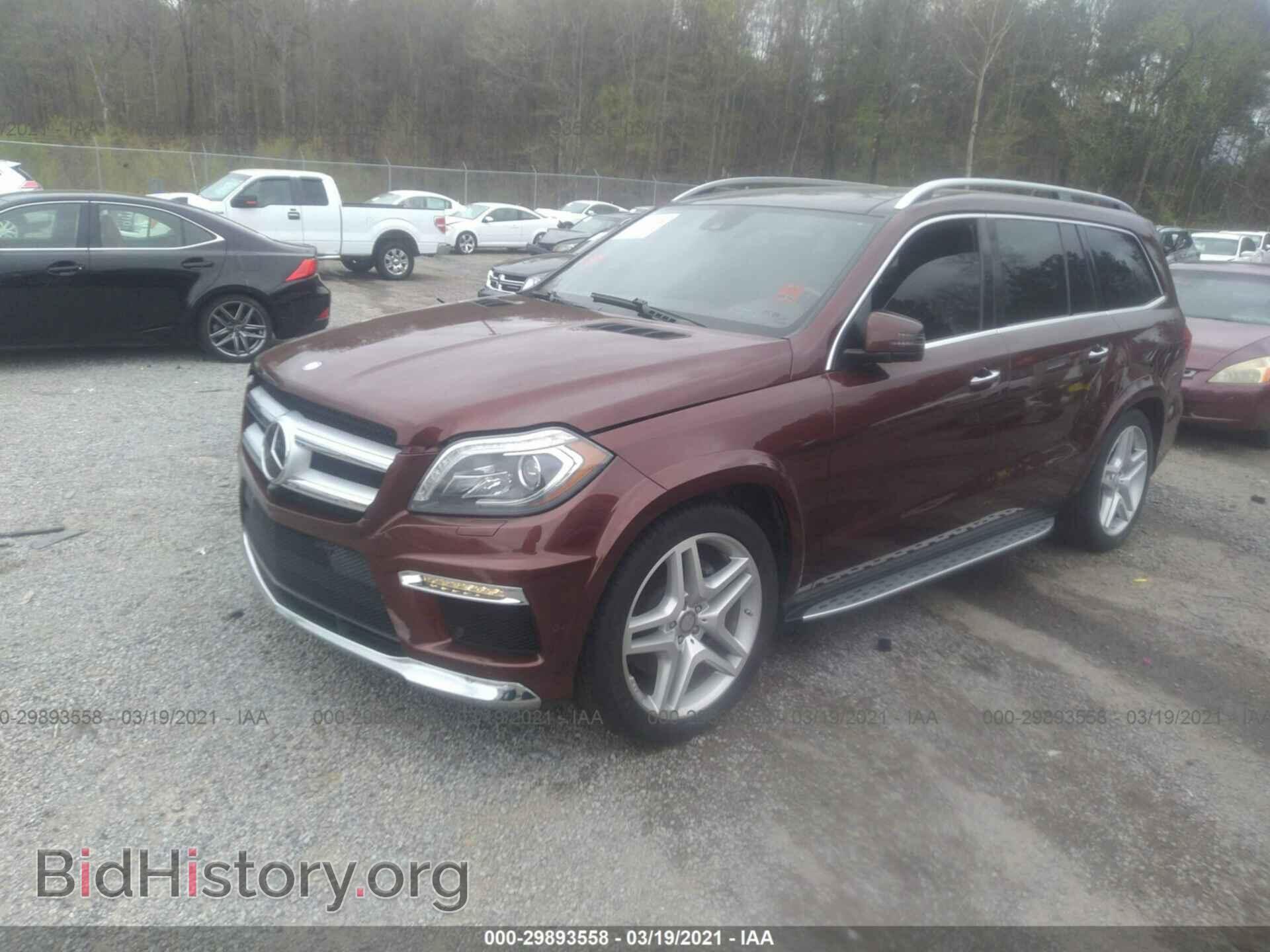 2015 MERCEDES-BENZ GL-CLASS - VIN: 4JGDF7DE2FA554377 - Фото 2