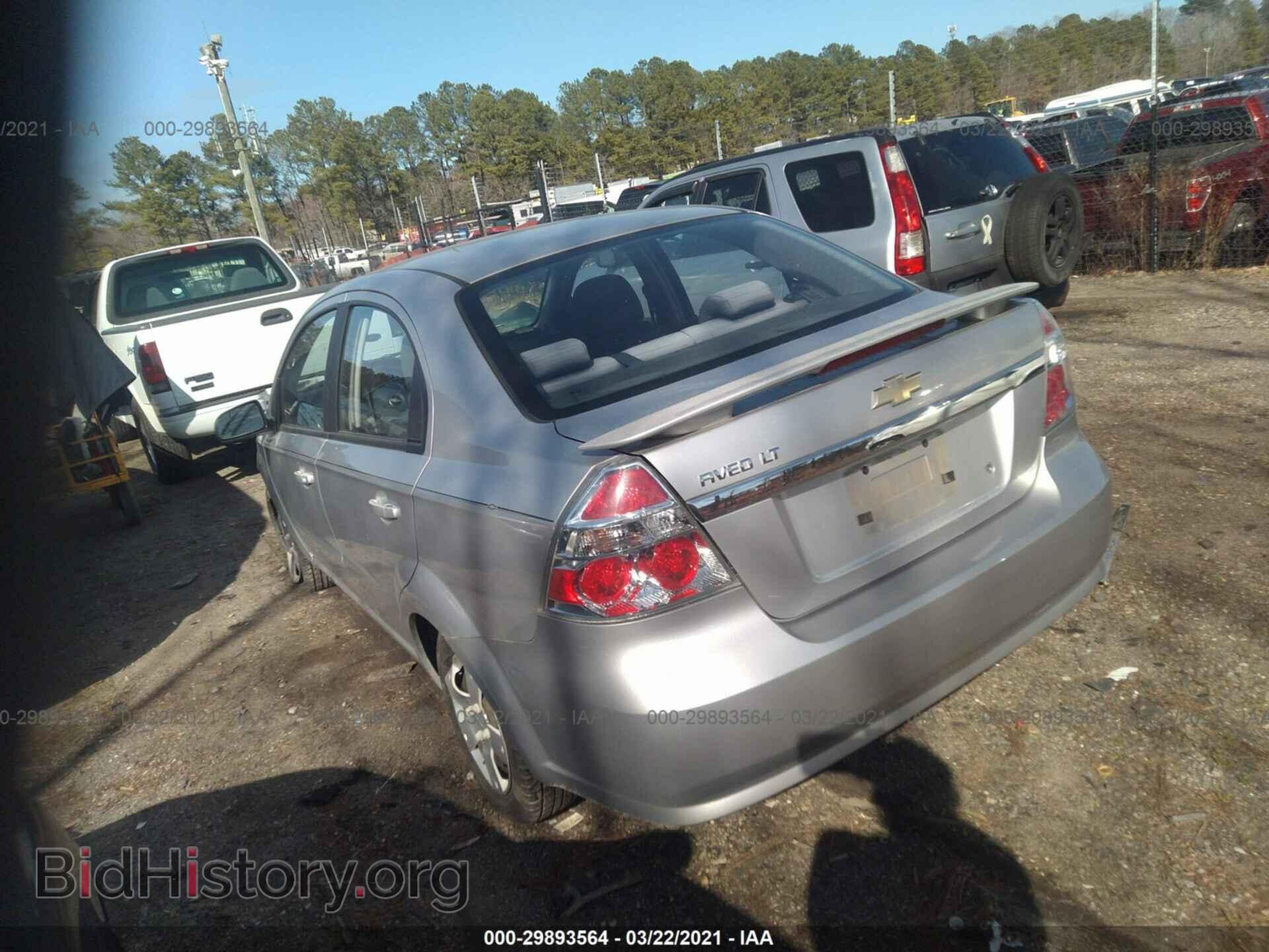 2009 CHEVROLET AVEO - VIN: KL1TD56E19B609334 - Фото 3