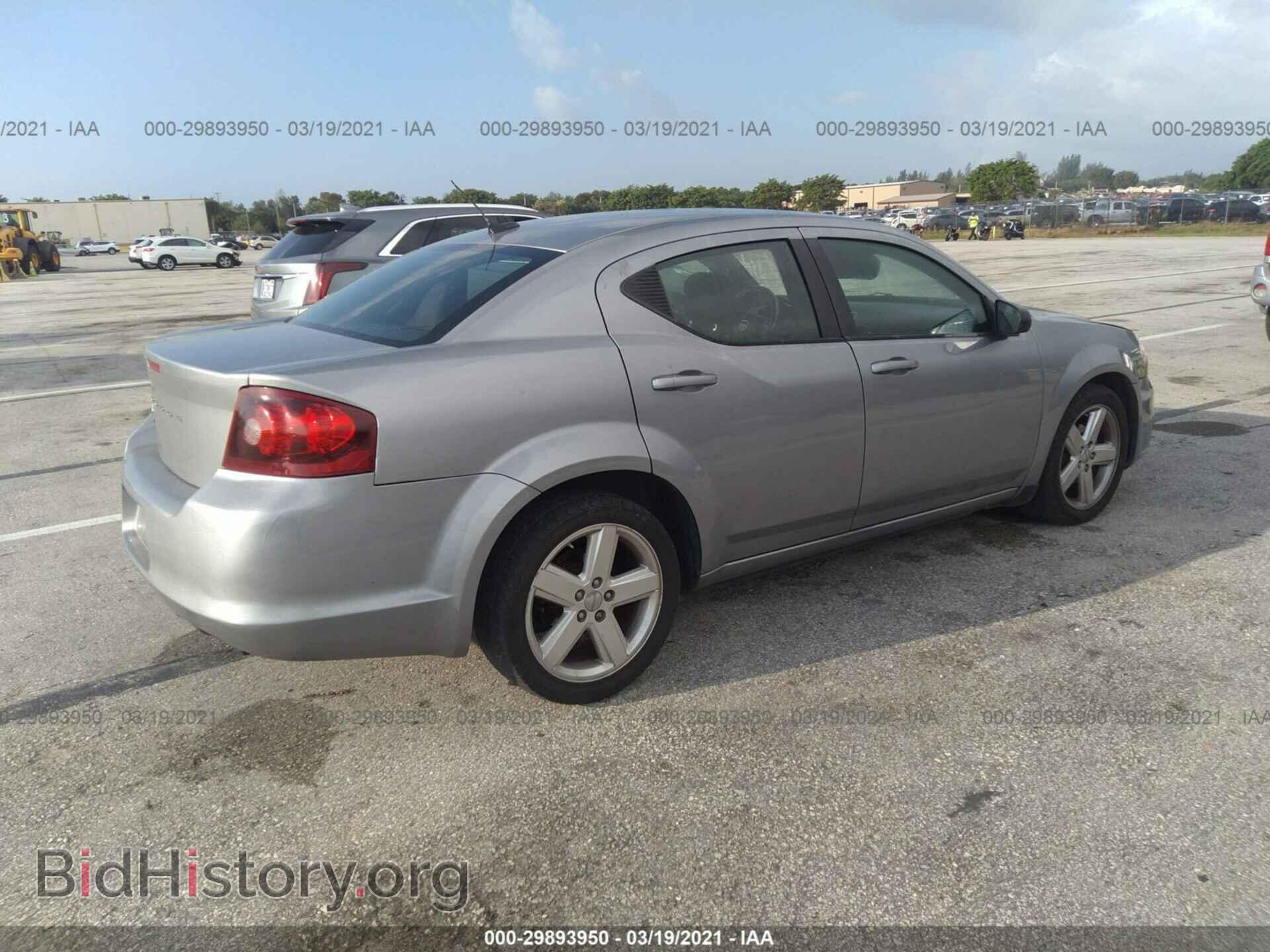 2013 DODGE AVENGER - VIN: 1C3CDZAB5DN517670 - Фото 4