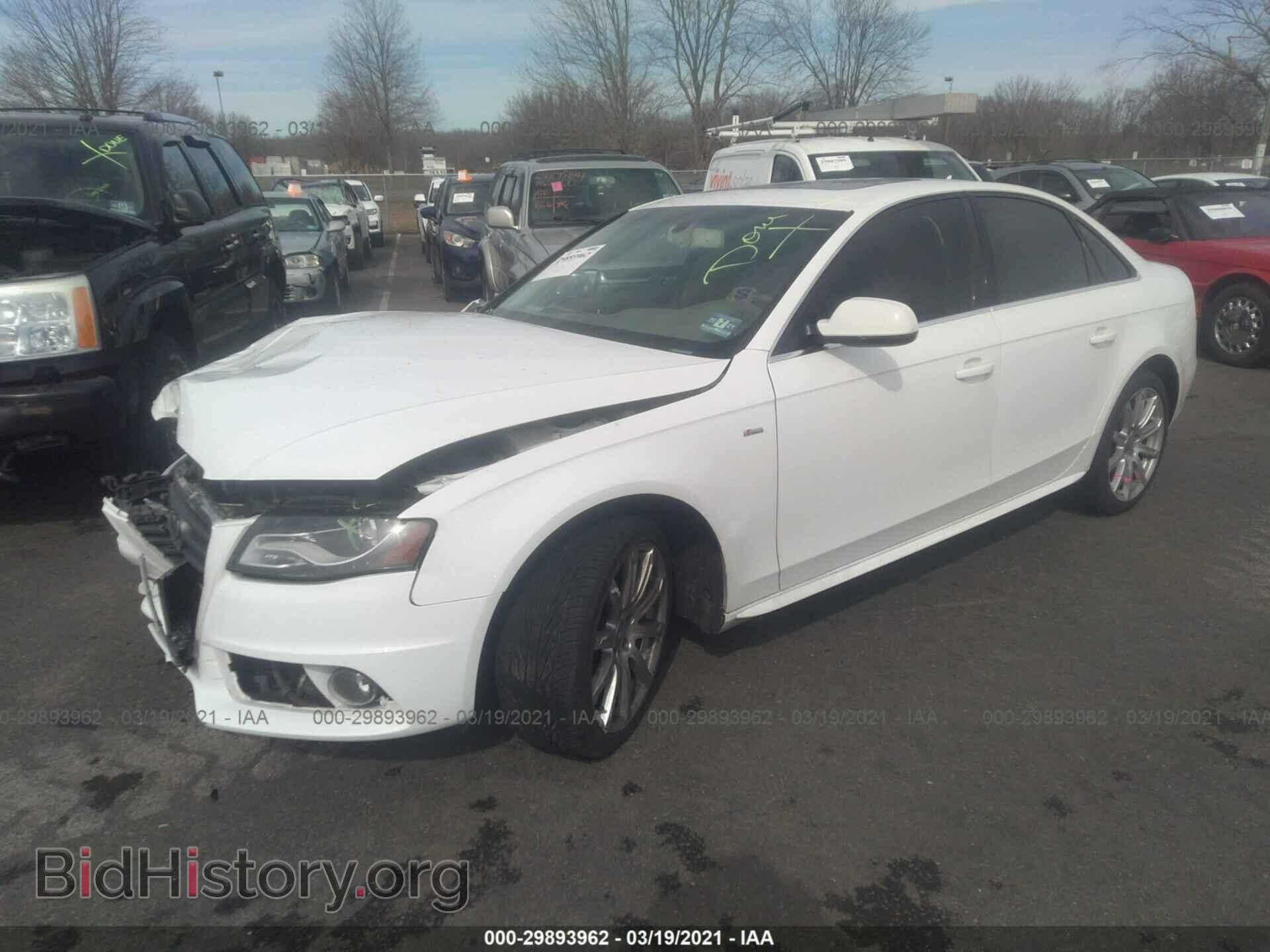 2012 AUDI A4 - VIN: WAUFFAFLXCA119430 - Фото 2
