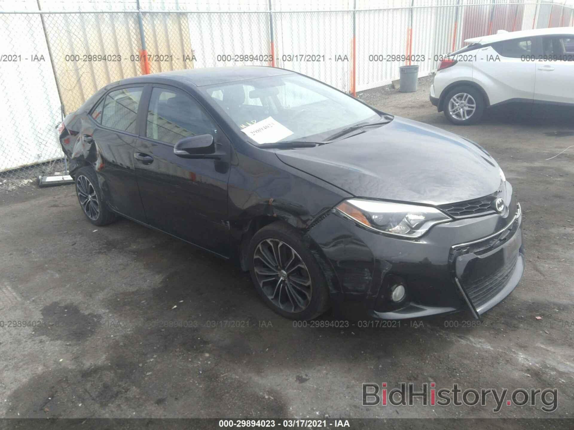 Photo 5YFBURHE1FP289499 - TOYOTA COROLLA 2015