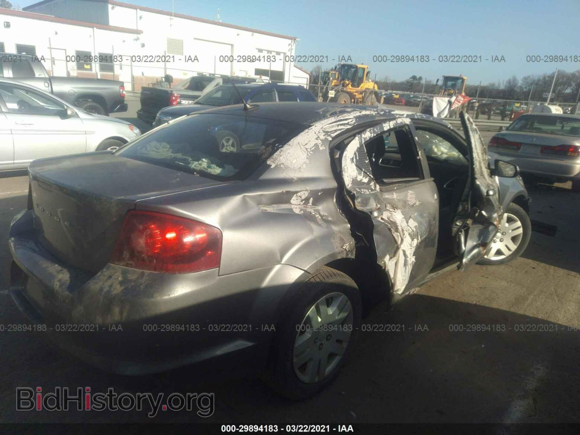 2011 DODGE AVENGER - VIN: 1B3BD4FB4BN616658 - Фото 4