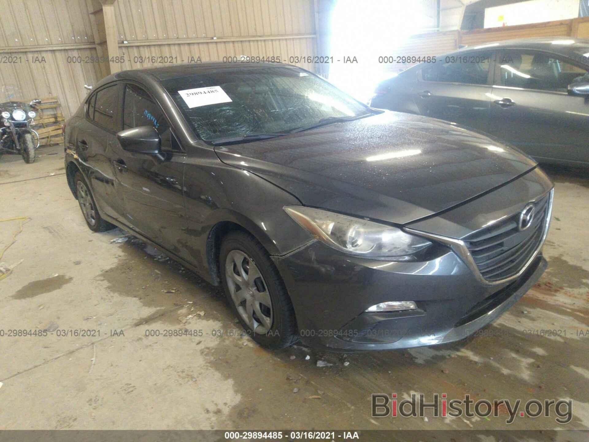 Photo JM1BM1U75E1168583 - MAZDA MAZDA3 2014