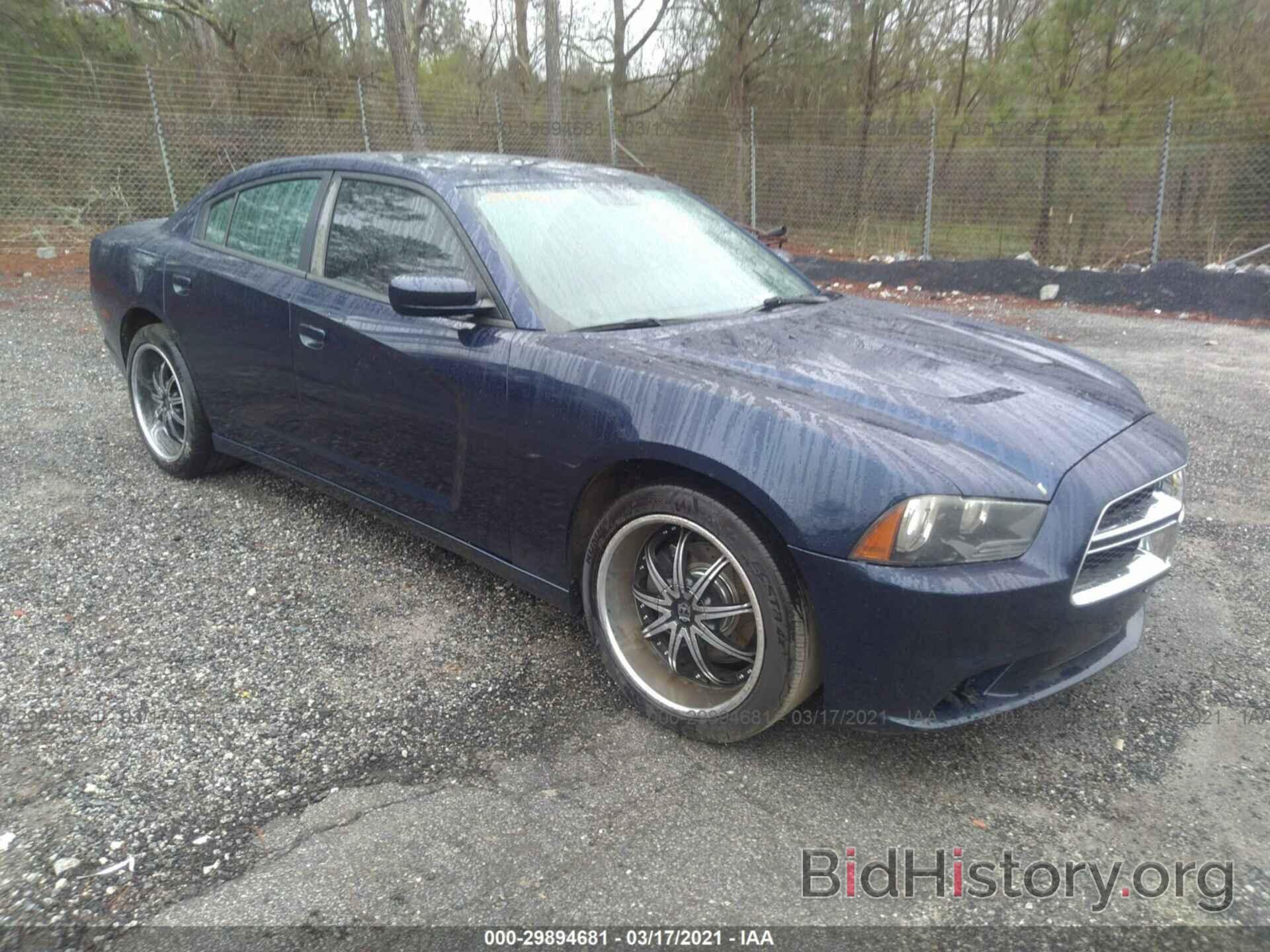Photo 2C3CDXBG1EH108526 - DODGE CHARGER 2014