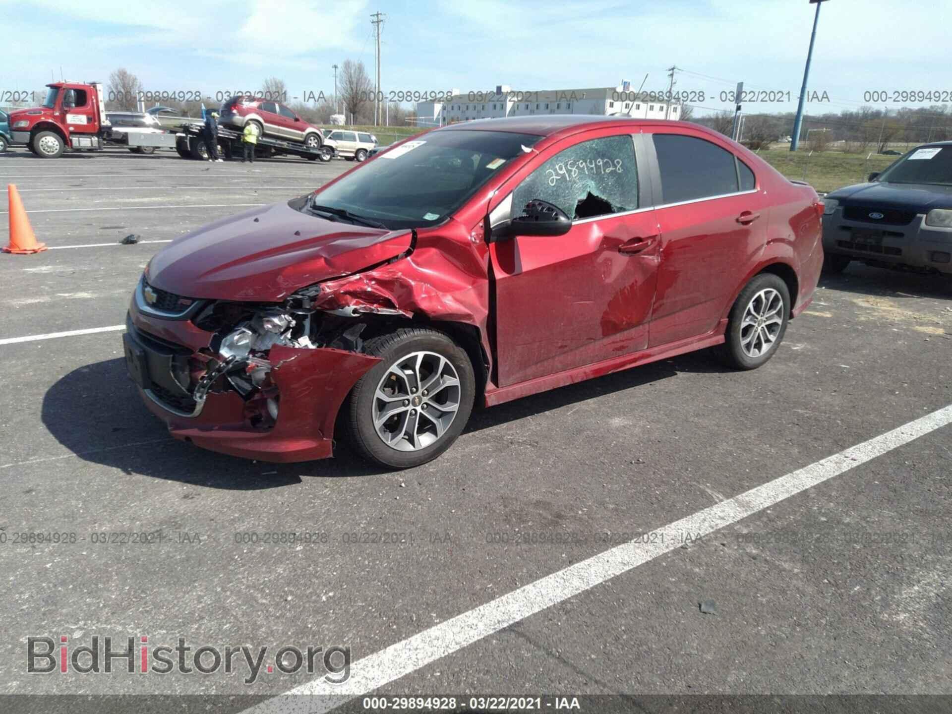 2017 CHEVROLET SONIC - VIN: 1G1JD5SH2H4167126 - Фото 2