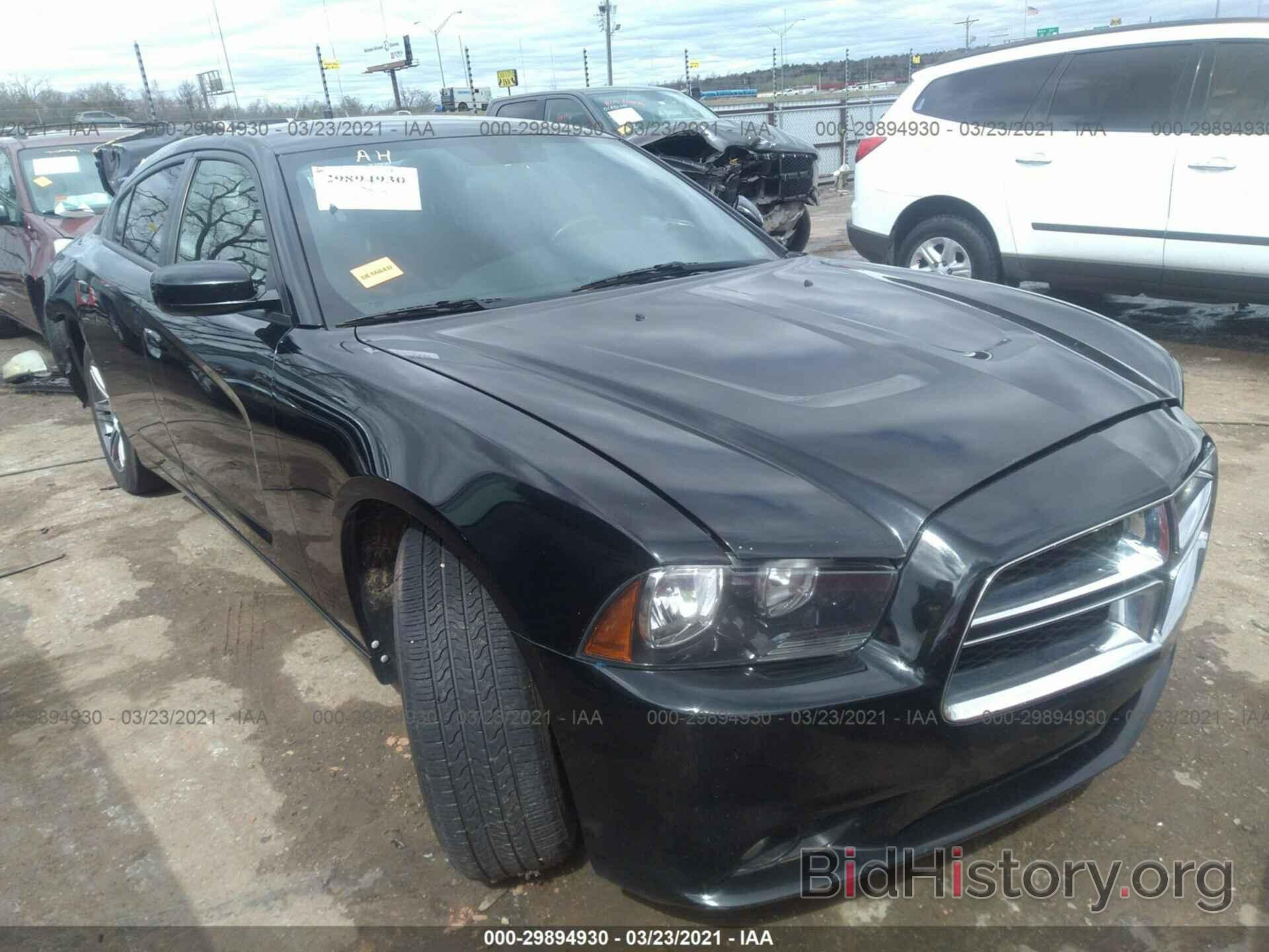 Photo 2C3CDXAT6CH190653 - DODGE CHARGER 2012