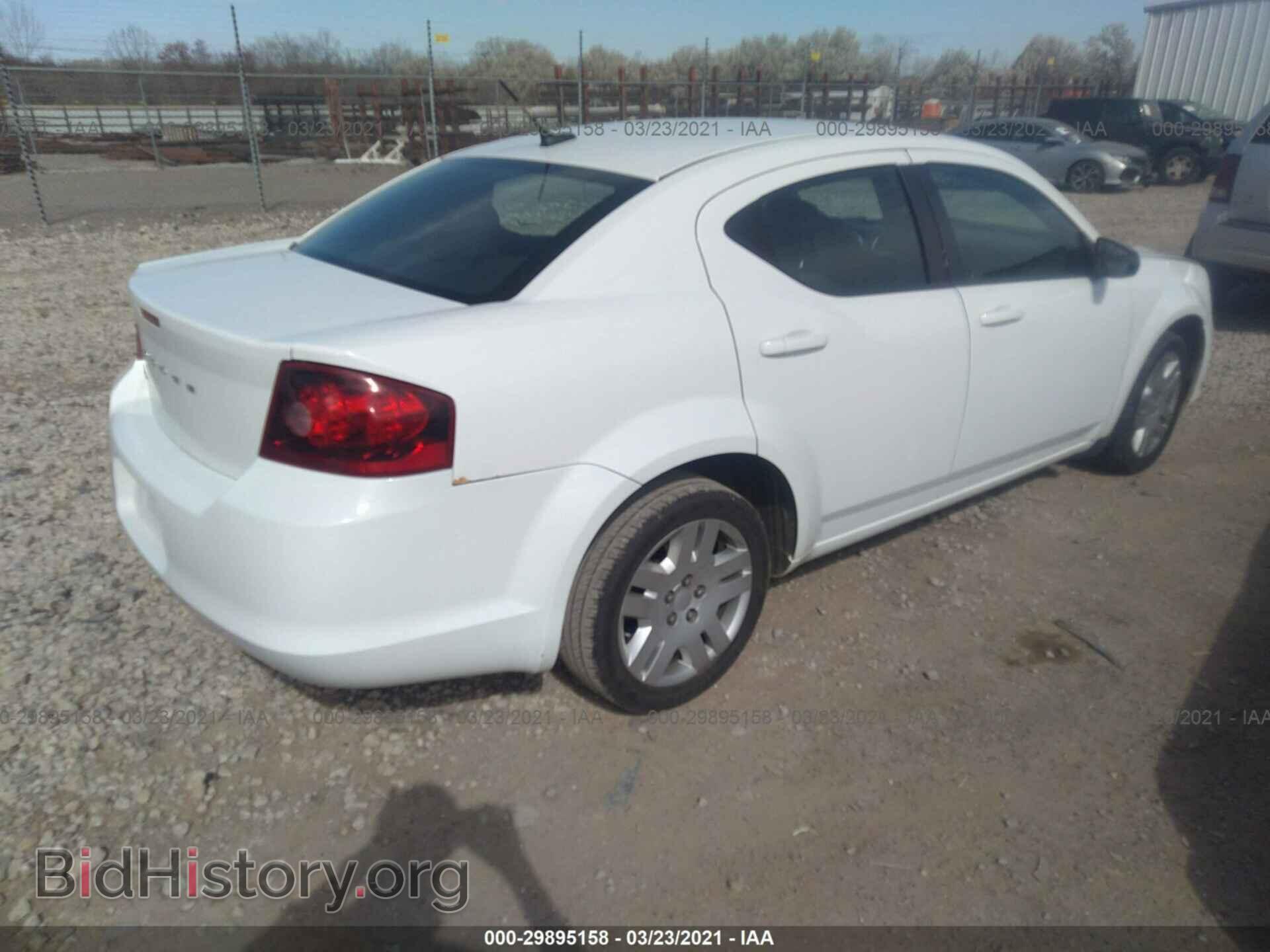 2014 DODGE AVENGER - VIN: 1C3CDZAB3EN195774 - Фото 4