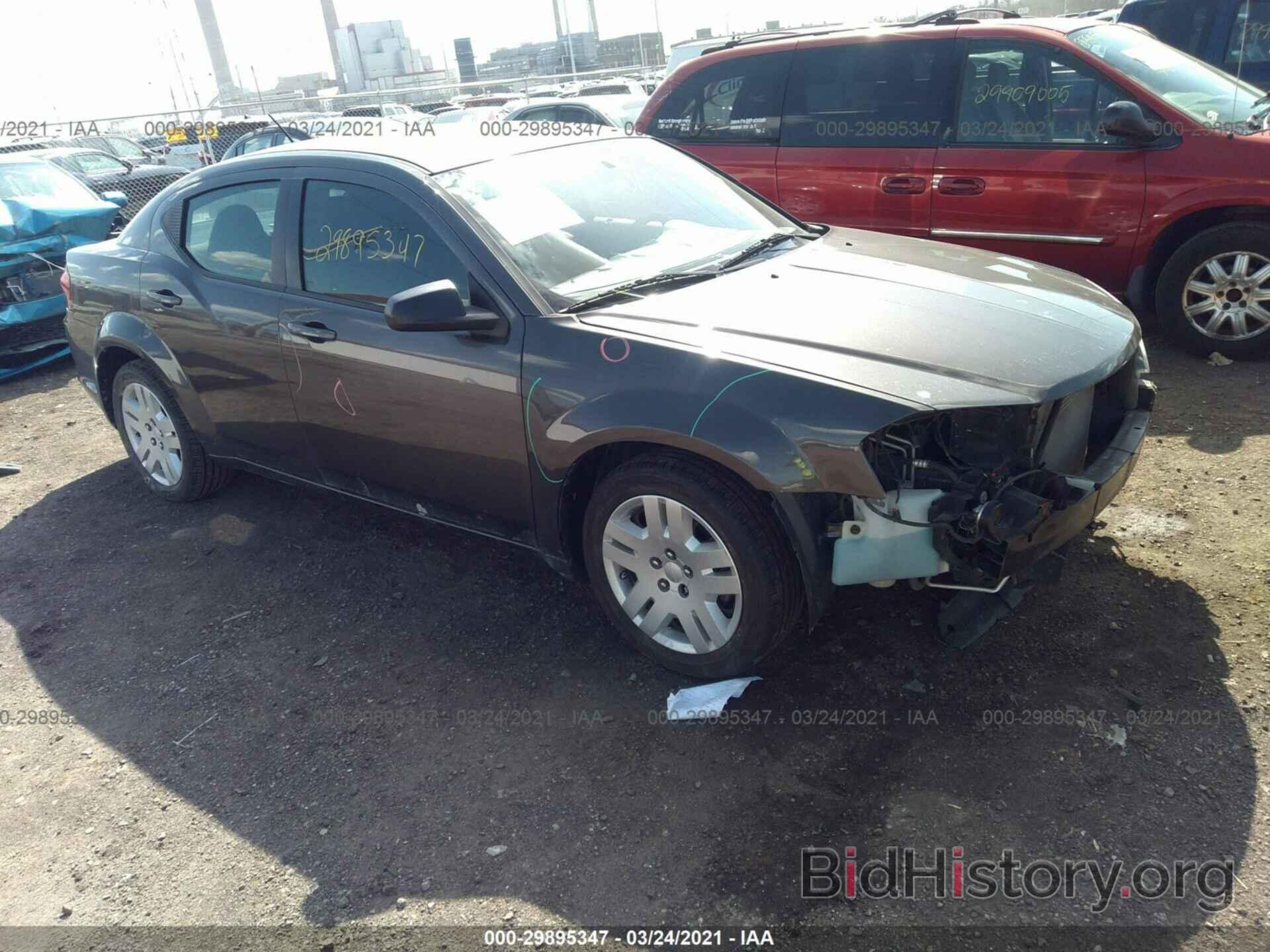 Photo 1C3CDZAB7EN215959 - DODGE AVENGER 2014