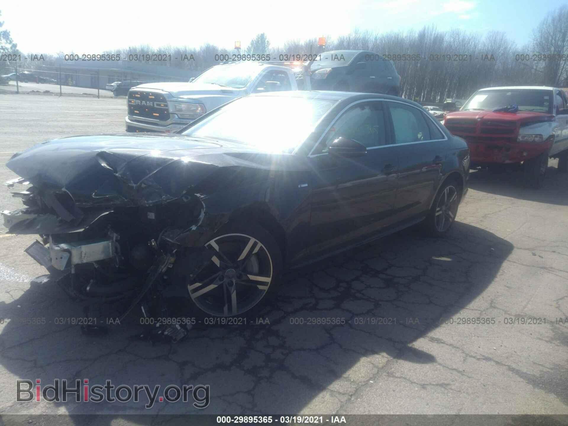 2017 AUDI A4 - VIN: WAUENAF49HN005992 - Фото 2
