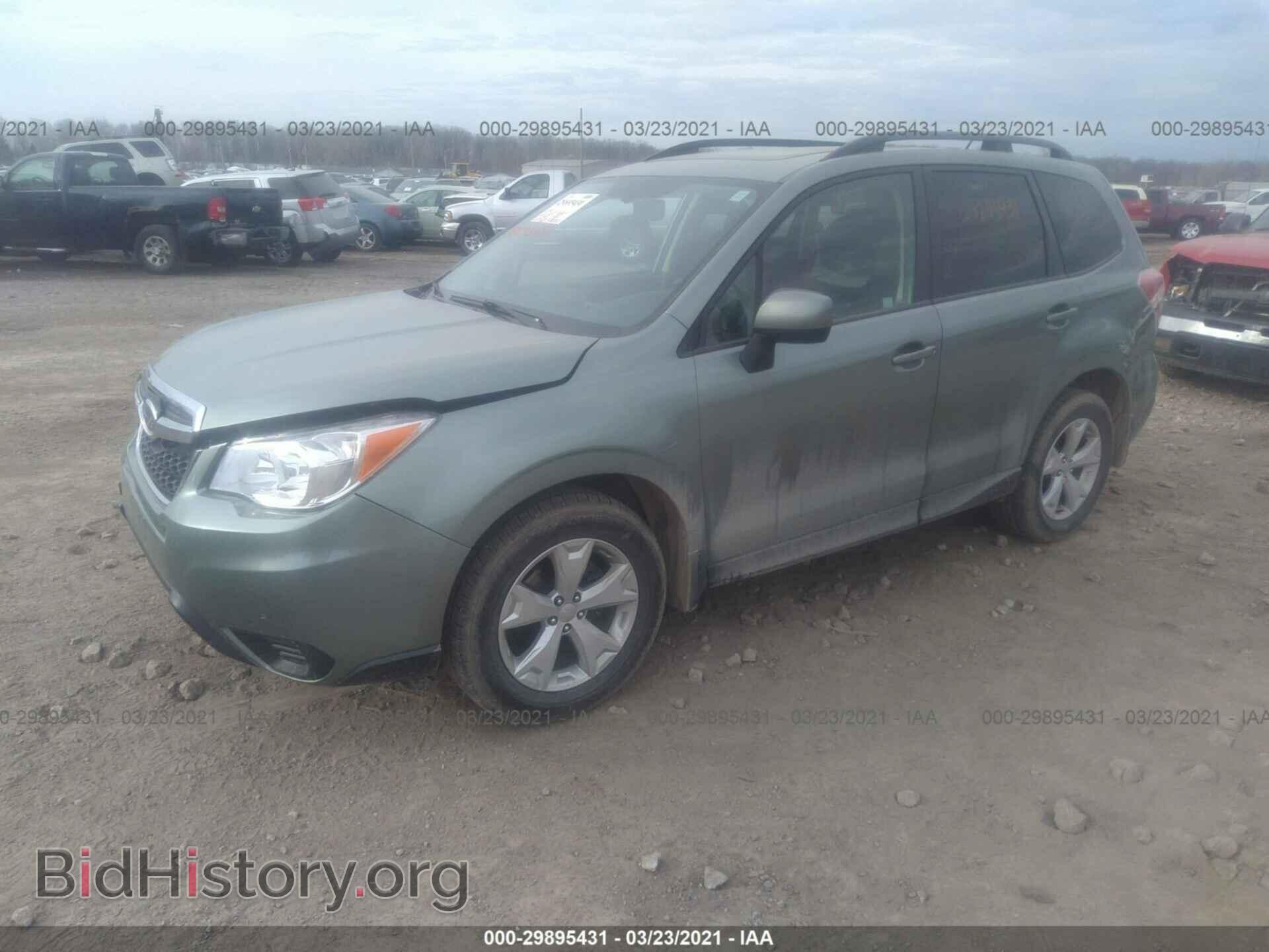 2015 SUBARU FORESTER - VIN: JF2SJADC5FH428254 - Фото 2