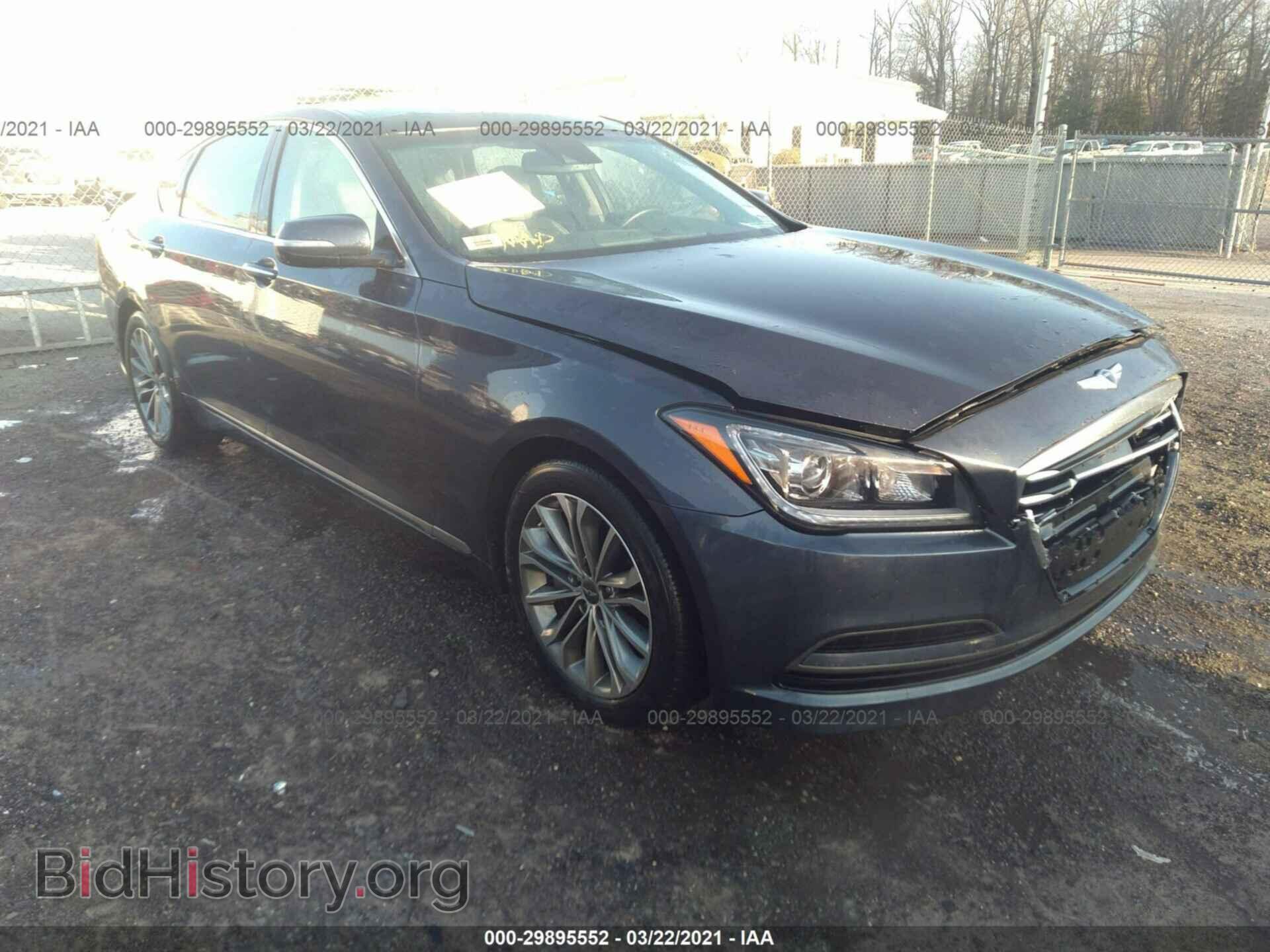 Photo KMHGN4JE4FU028026 - HYUNDAI GENESIS 2015