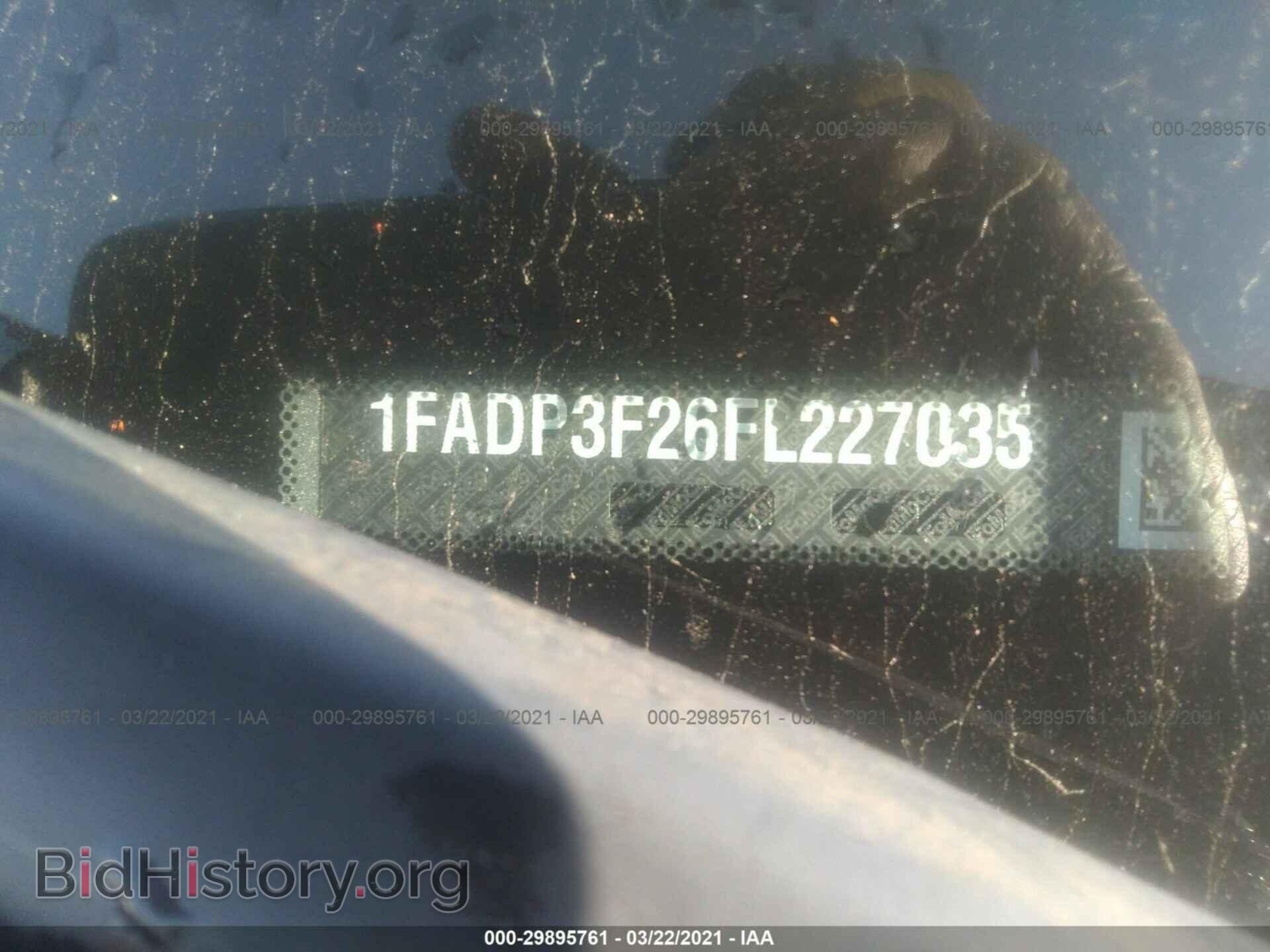 2015 FORD FOCUS - VIN: 1FADP3F26FL227035 - Фото 9