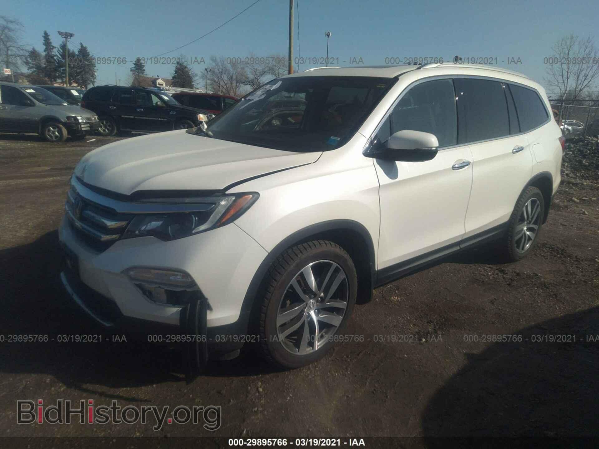 2016 HONDA PILOT - VIN: 5FNYF6H97GB039459 - Фото 2