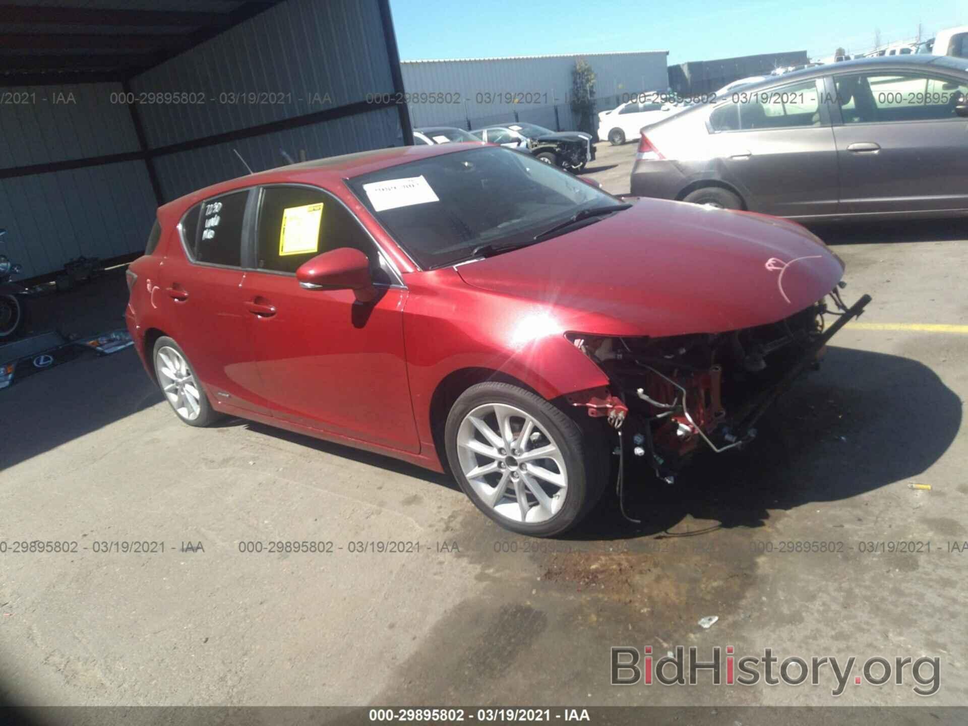 Photo JTHKD5BH5D2138042 - LEXUS CT 200H 2013