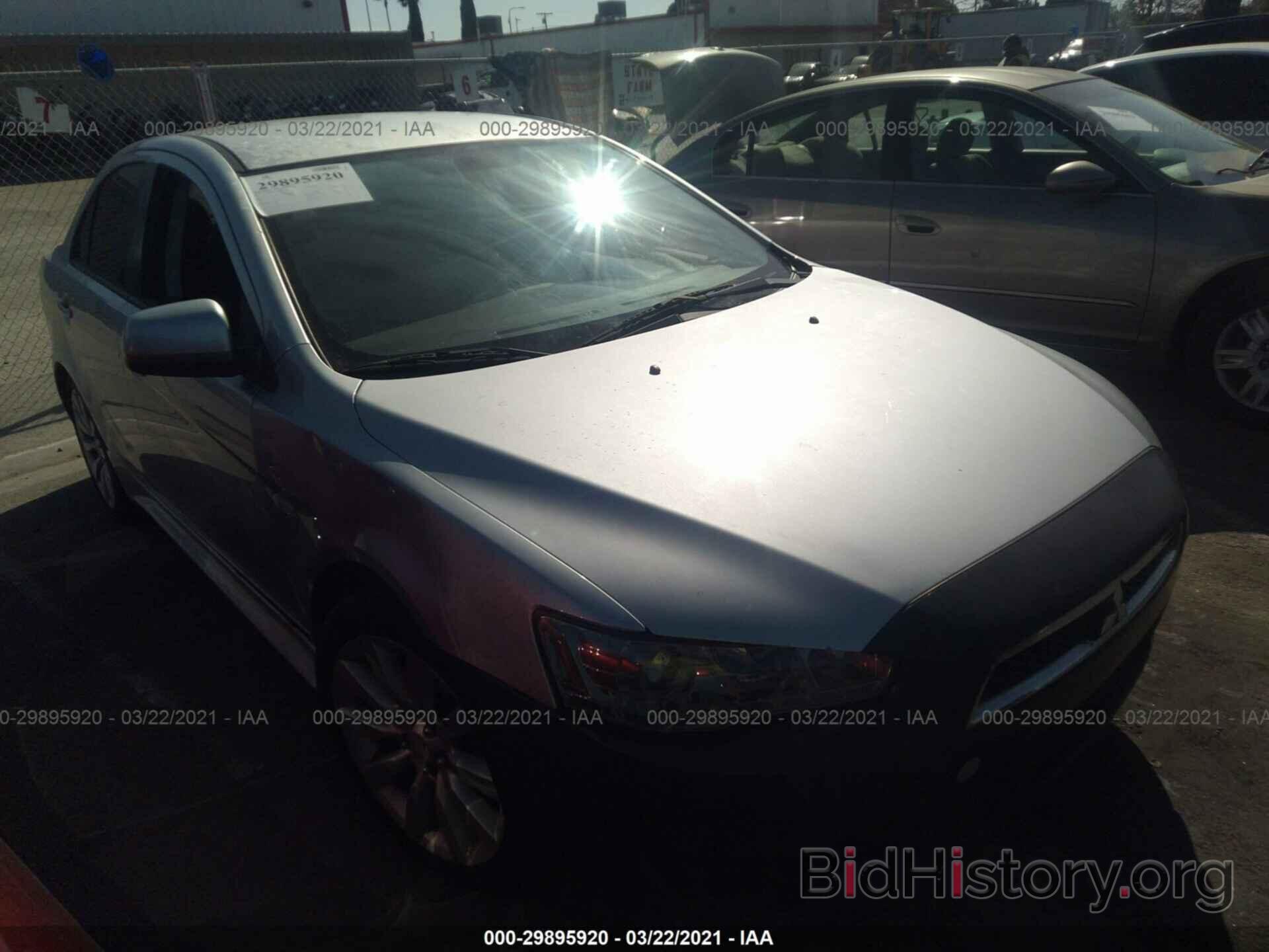 Photo JA32U8FW7BU012020 - MITSUBISHI LANCER 2011