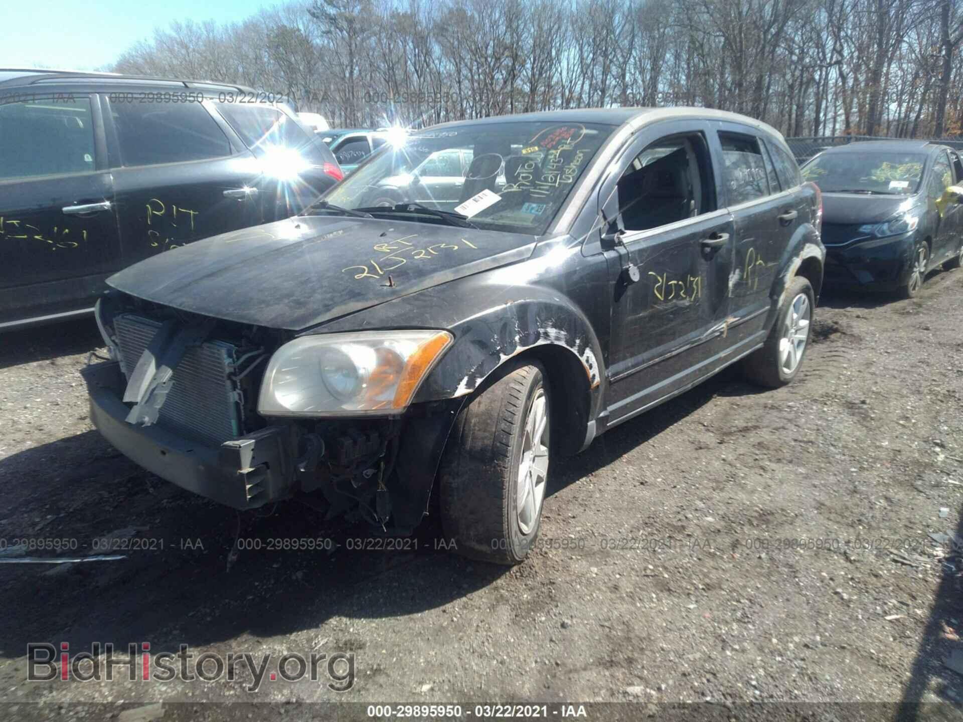 2007 DODGE CALIBER - VIN: 1B3HB48B07D520472 - Фото 2